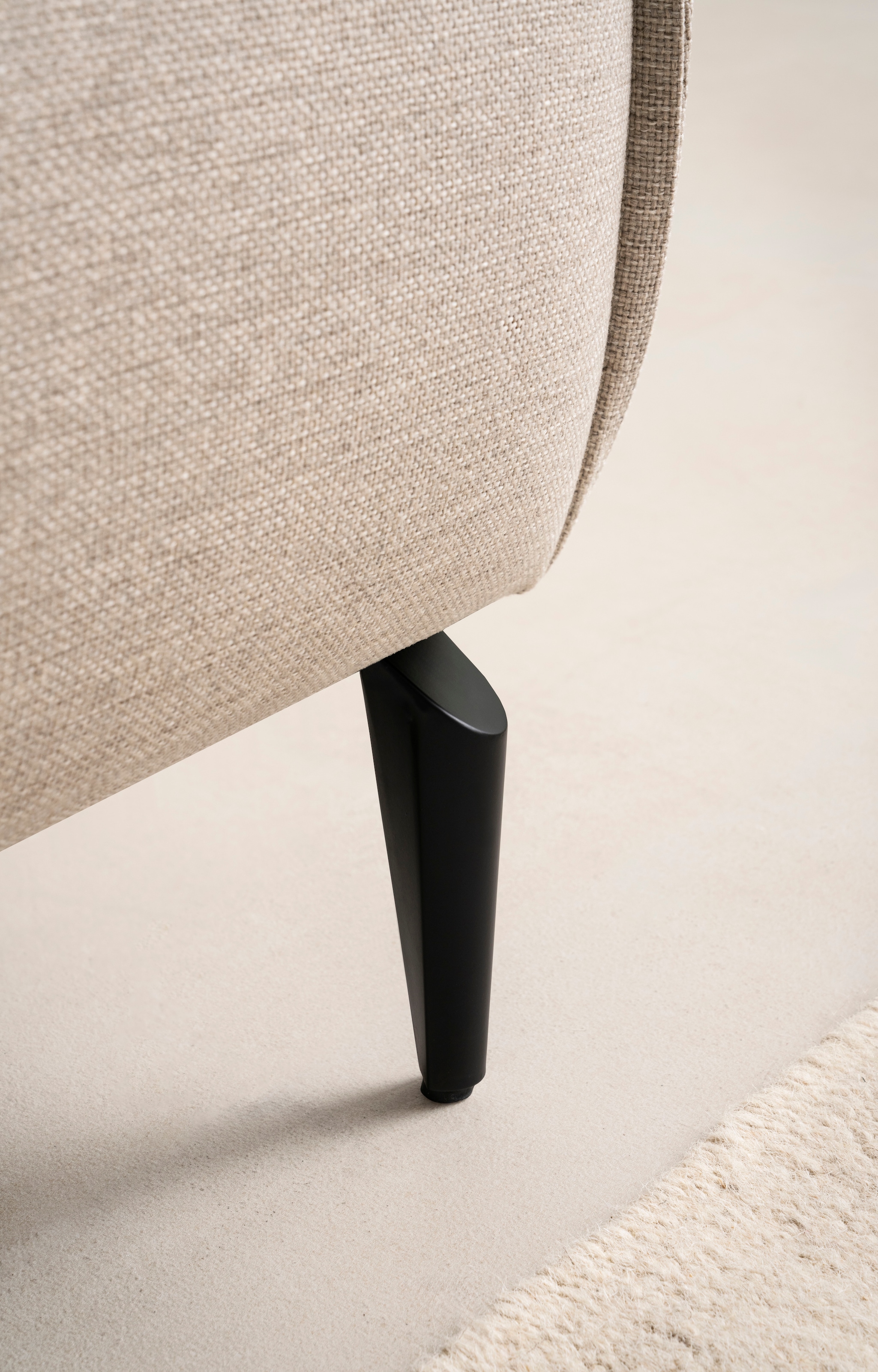 Home affaire Sitzgruppe »TVINNU, Polsterecke L-Form, Schlaffunktion, mit Hocker« Set,  Set, stellbar zum Schlafsofa (Krokodilverbinder)