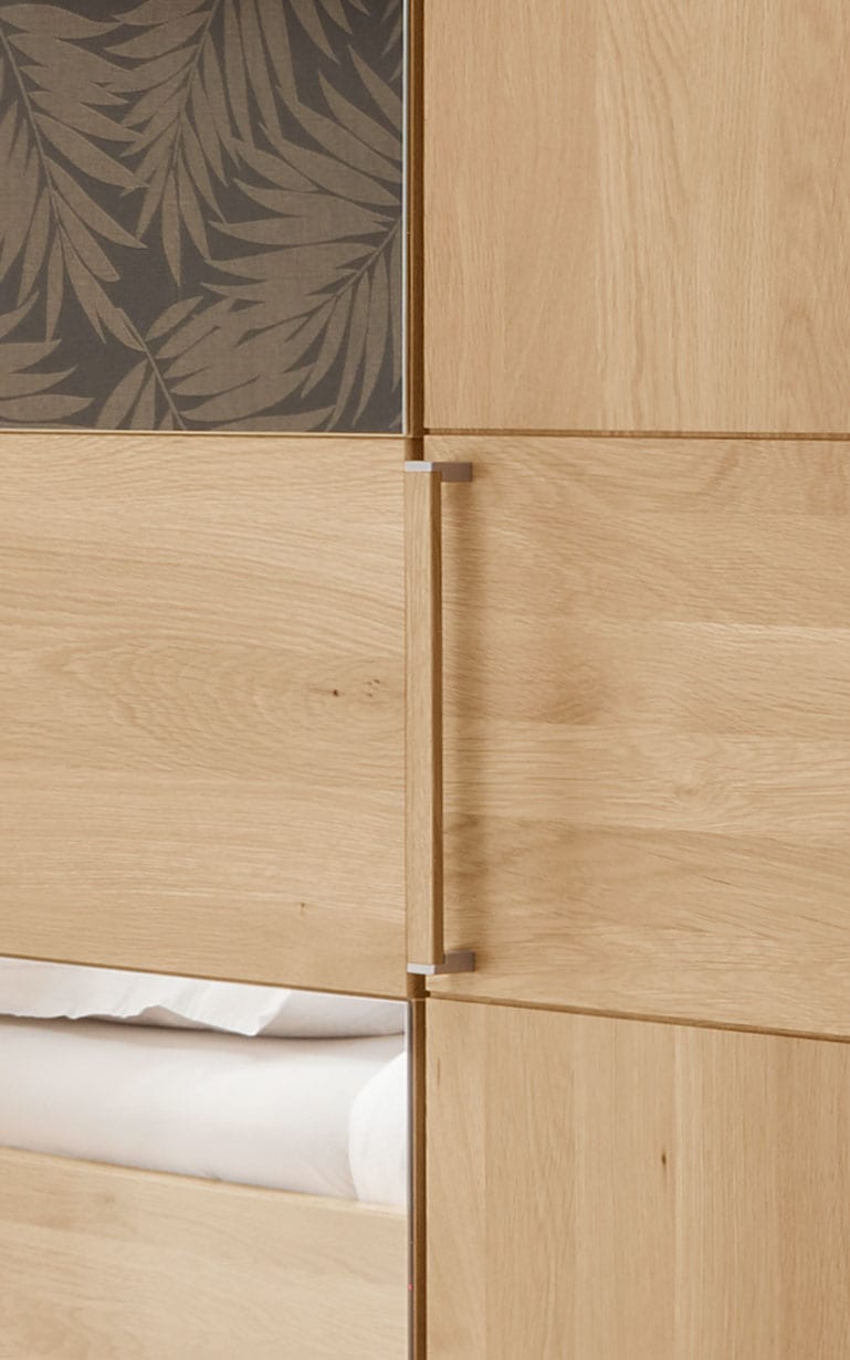 WIEMANN Armoire à portes battantes »Kiruna« mit Kristallspiegel