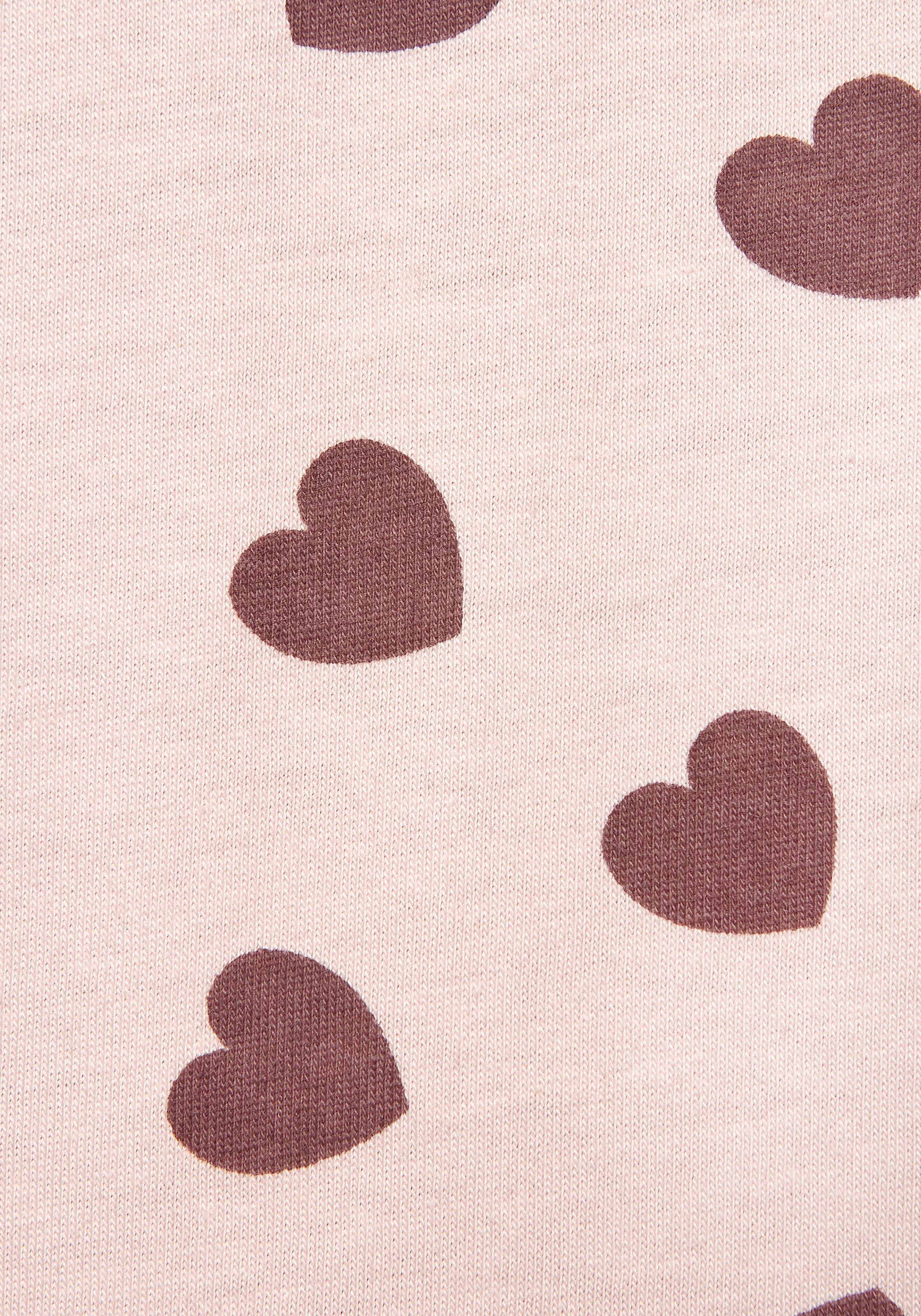 Vivance Dreams Pyjama Spar-Set, 2 Stück, 4 Stk. tlg., mit süssem Herzmuster