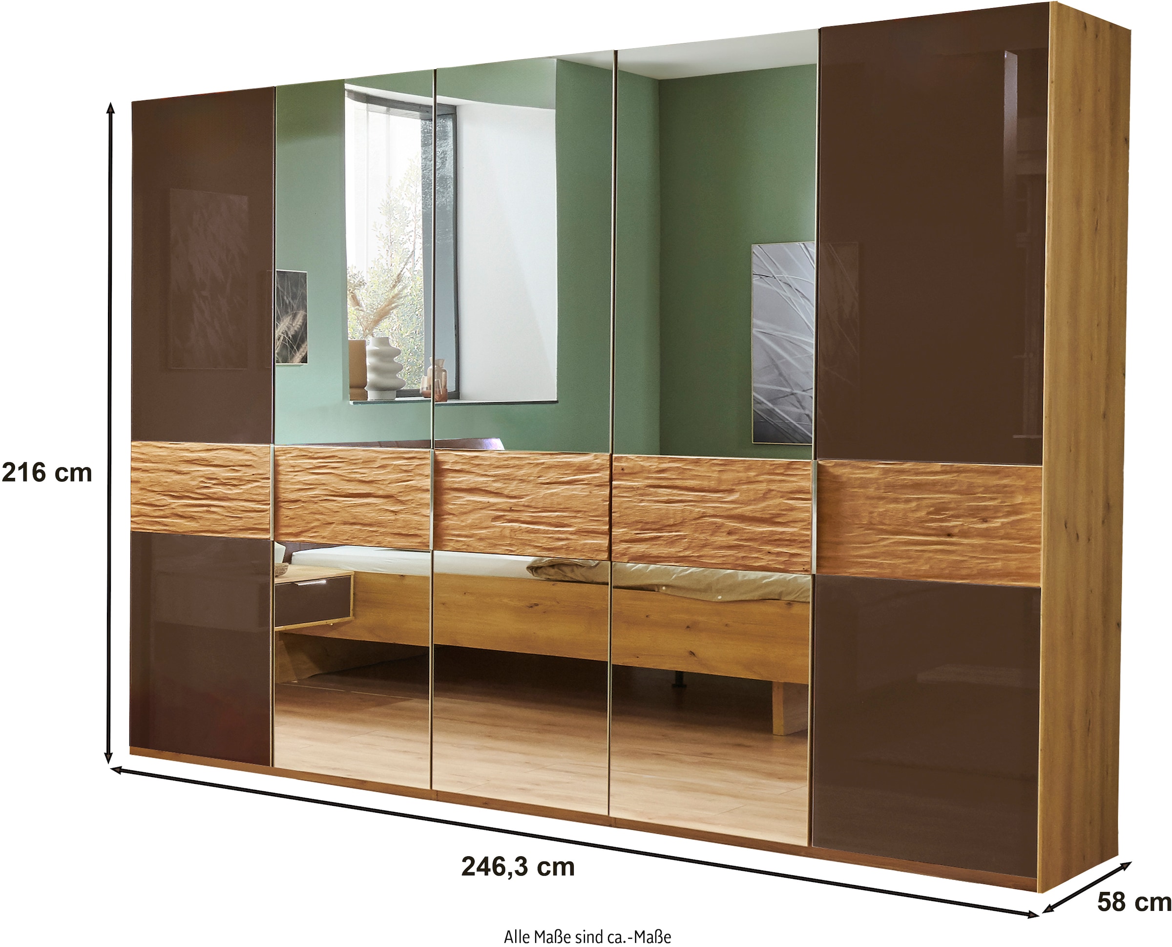 WIEMANN Kleiderschrank »Cordoba« inkl. Türendämpfung