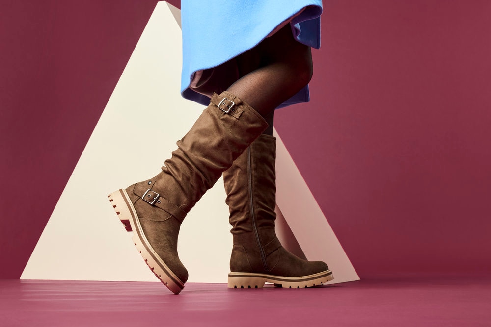 Rieker Bottes  avec tige souple et boucle réglable