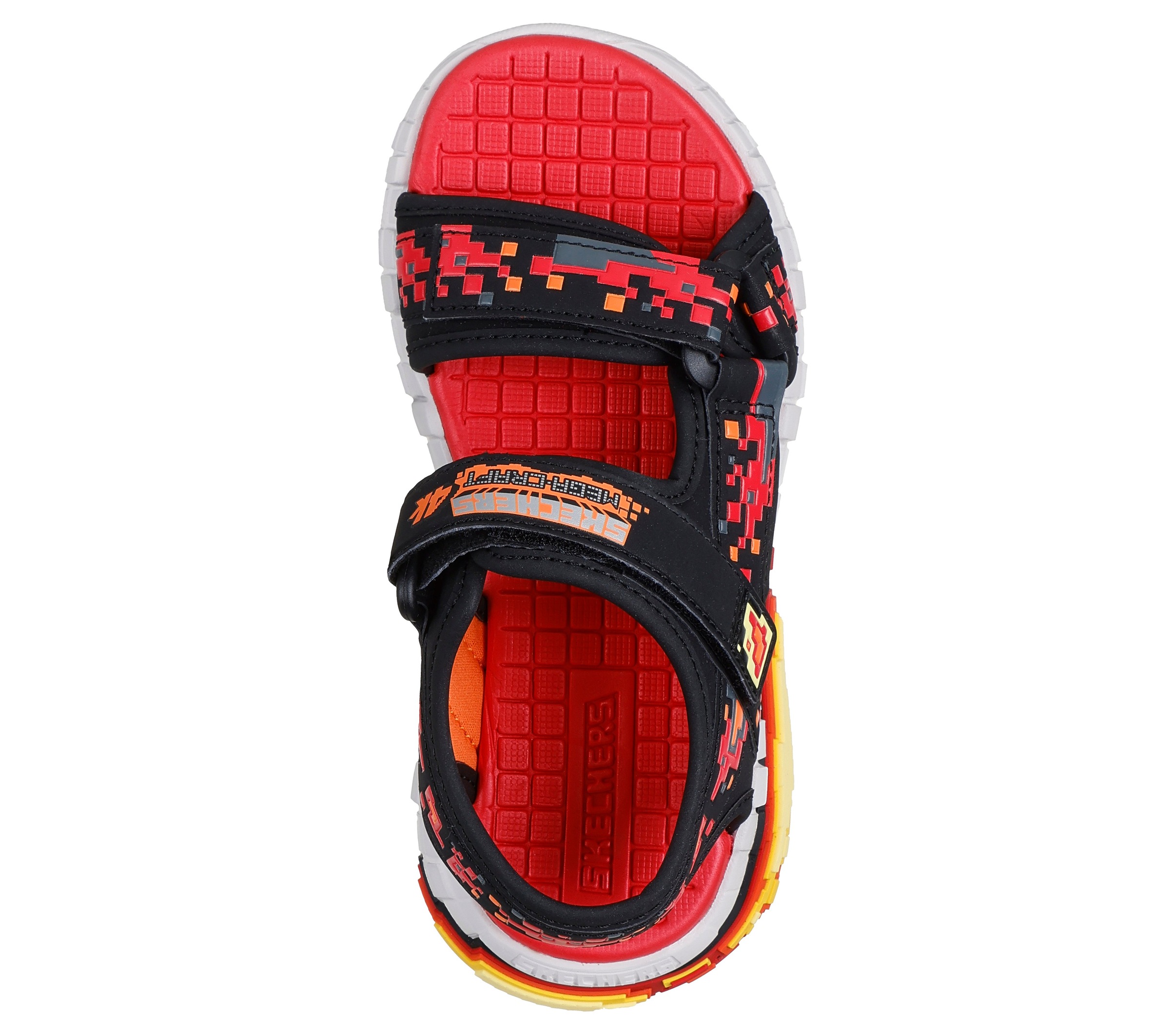 Skechers Sandale »MEGA-SPLASH 4K«  Sandale Mega Craft avec fermeture scratch, gabarit de taille à télécharger