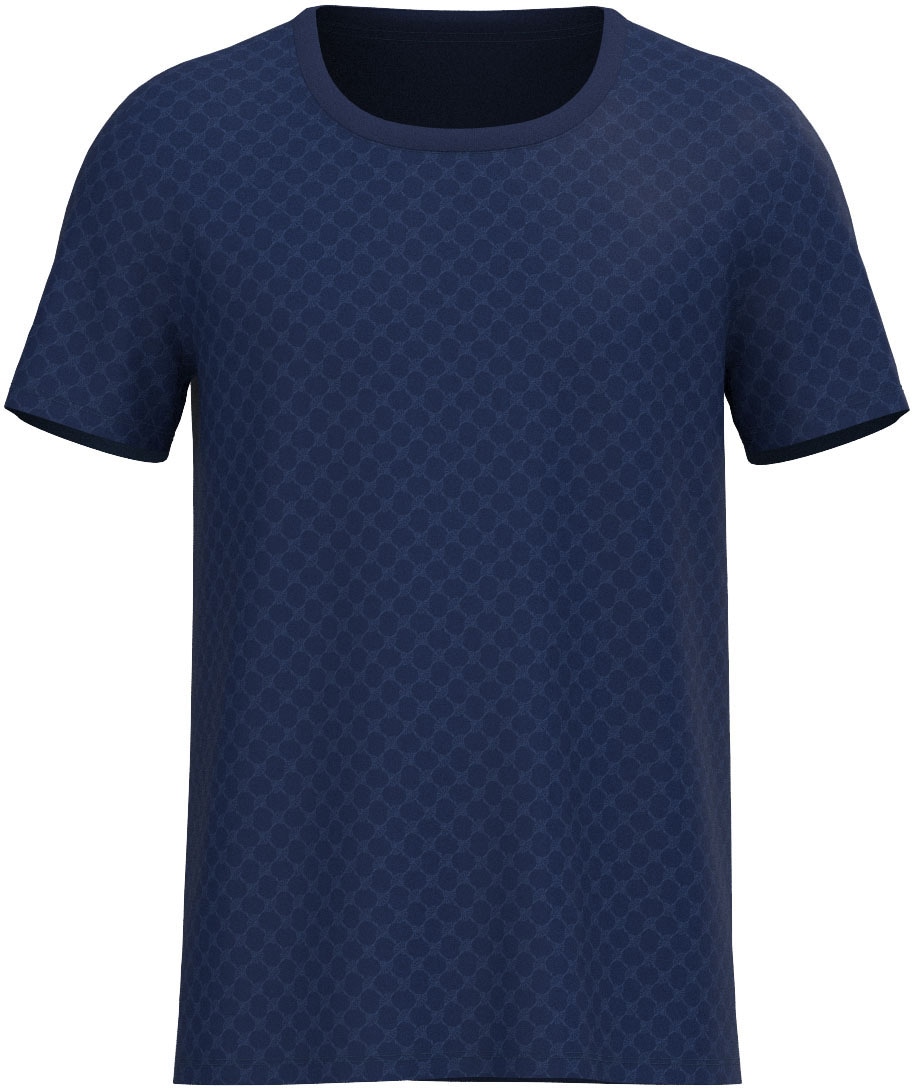 JOOP! T-Shirt »Leisure«, mit Cornflower-Alloverprint, Regular Fit, kurzärmelig
