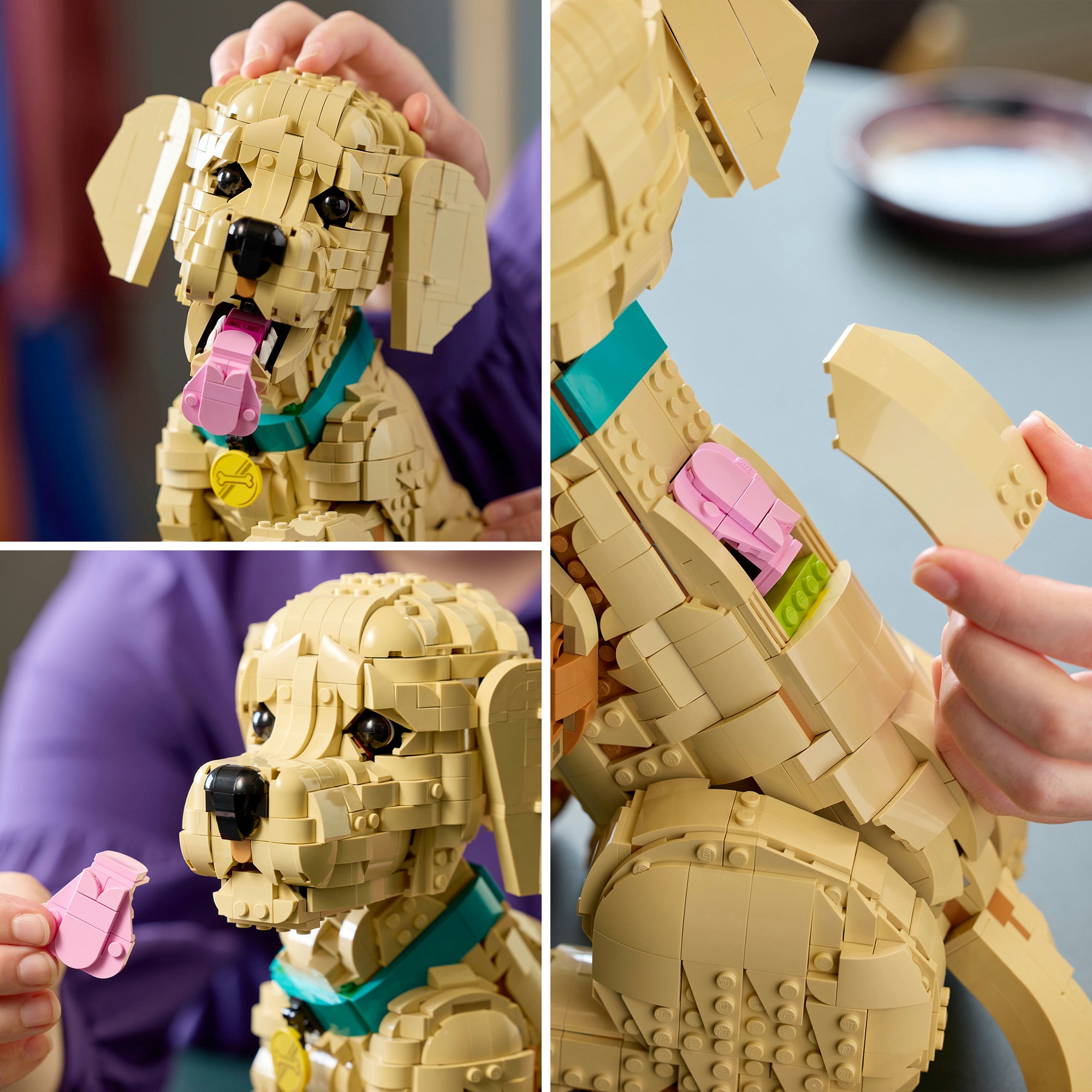 LEGO® Pions de construction »Golden Retriever Welpe (11384), LEGO Icons«