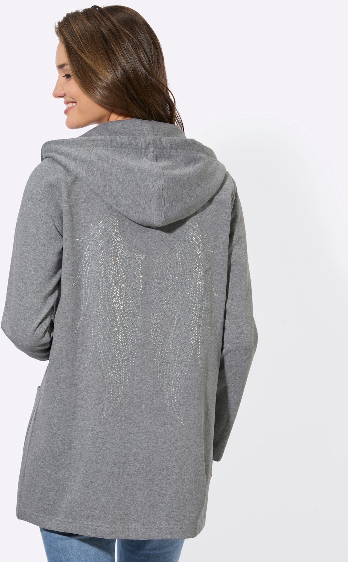 Inspirationen Veste chemise »Sweatjacke« 1