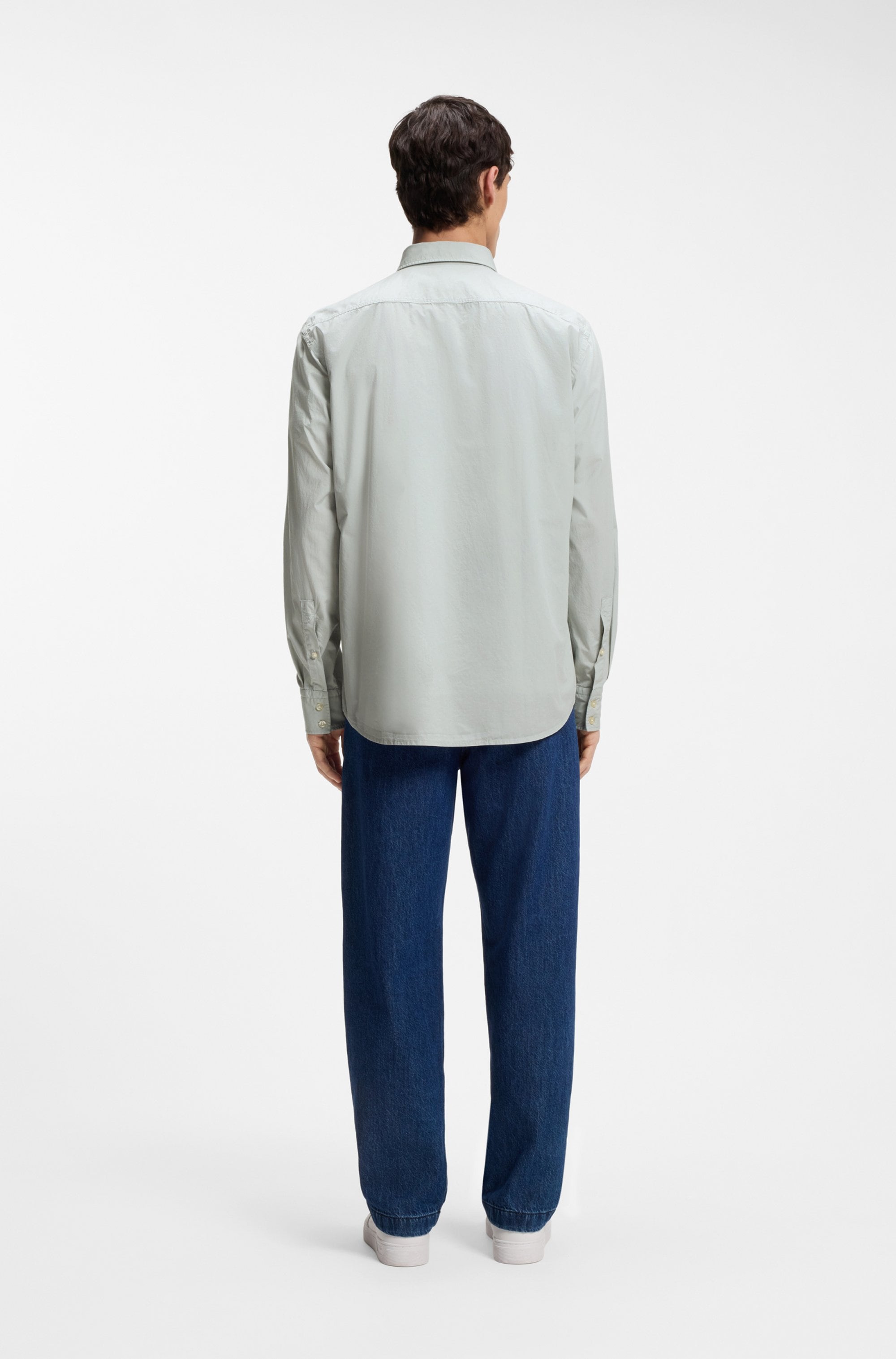 BOSS ORANGE Chemise à manches longues »Relegant« mit BOSS Stickerei