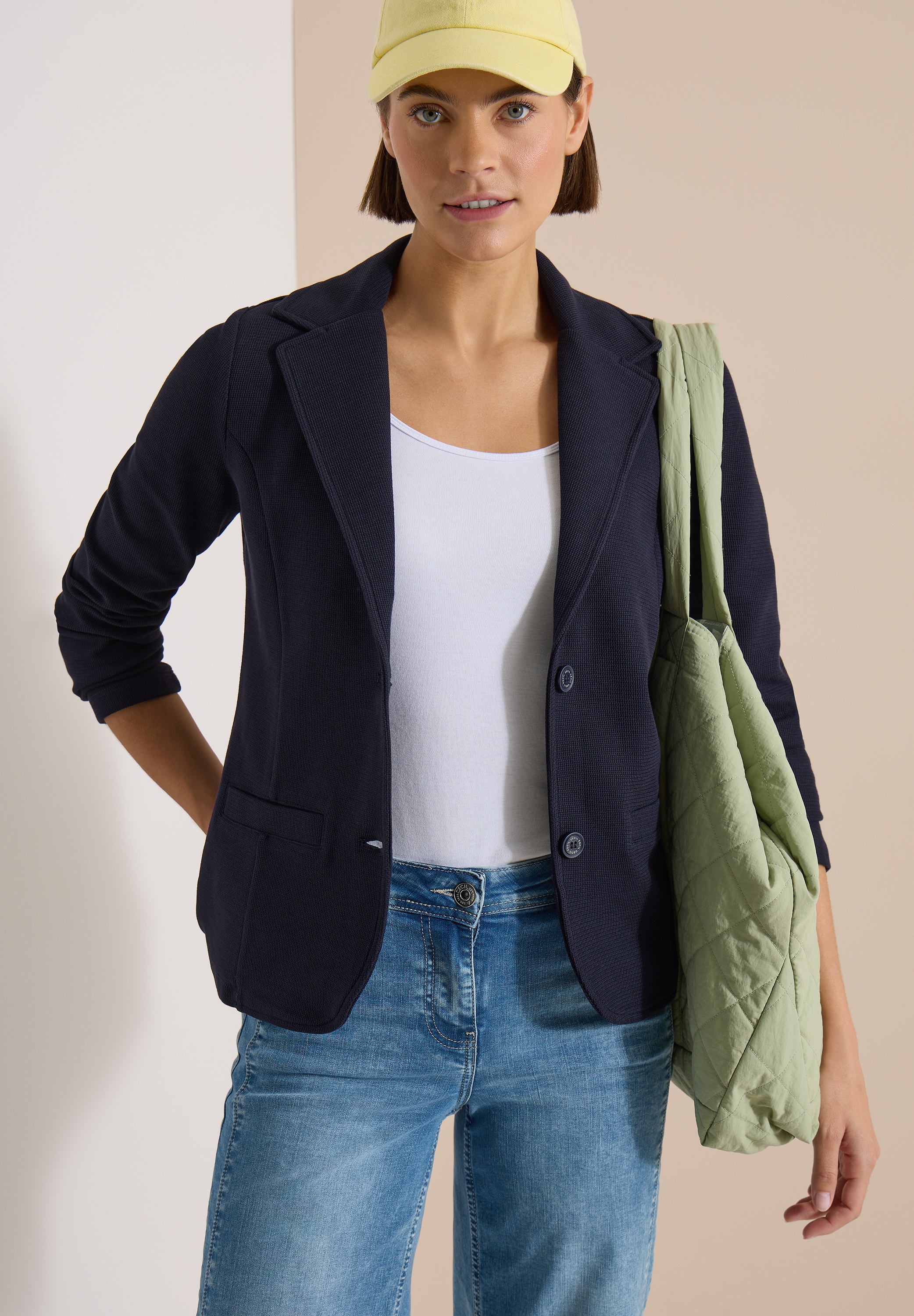 Cecil Veste blazer avec structure unie