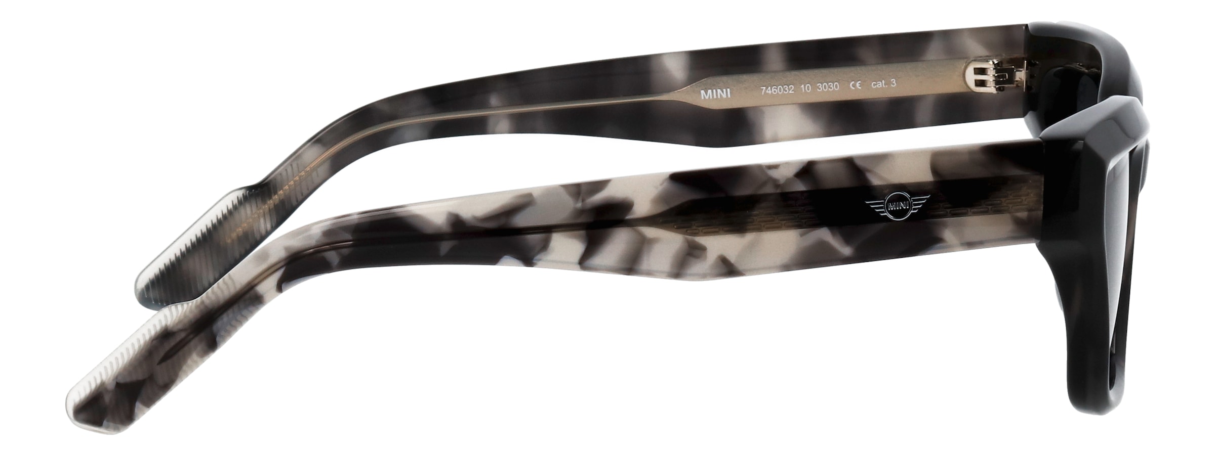 MINI EYEWEAR Lunettes de soleil »Modell 746032« Form CatEye, Logoschriftzug auf Bügel, Kunststofffassung