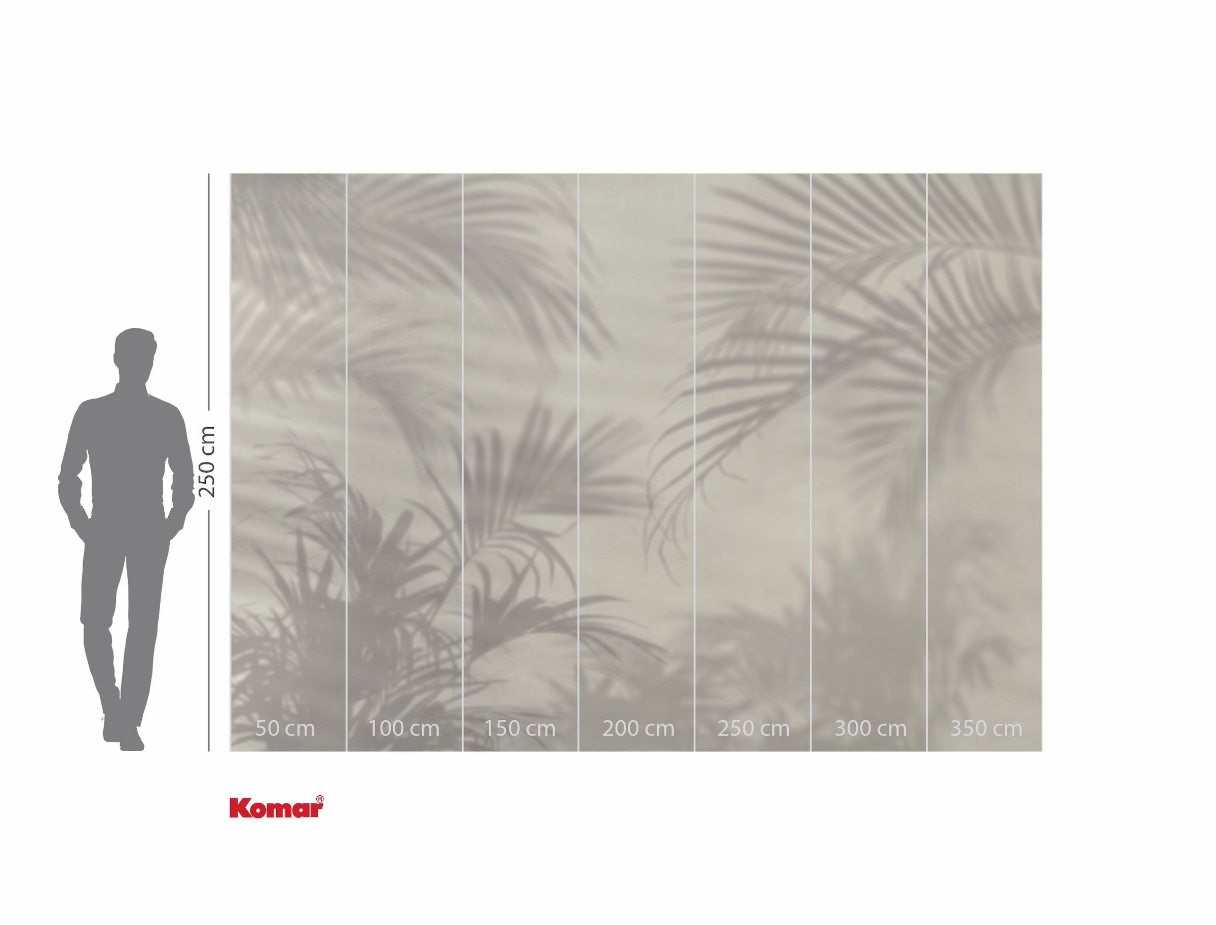 Komar Fototapete »Vlies Fototapete - Lumière - Grösse 350 x 205 cm« Motiv | bedruckt glatt