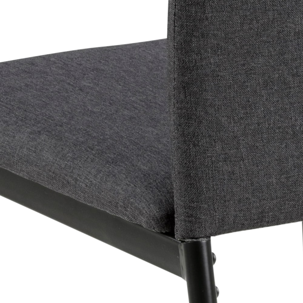 ACTONA GROUP Chaise de salle à manger »Demina« (Ensemble) 4 cuisen velours côtelé ou similicuir