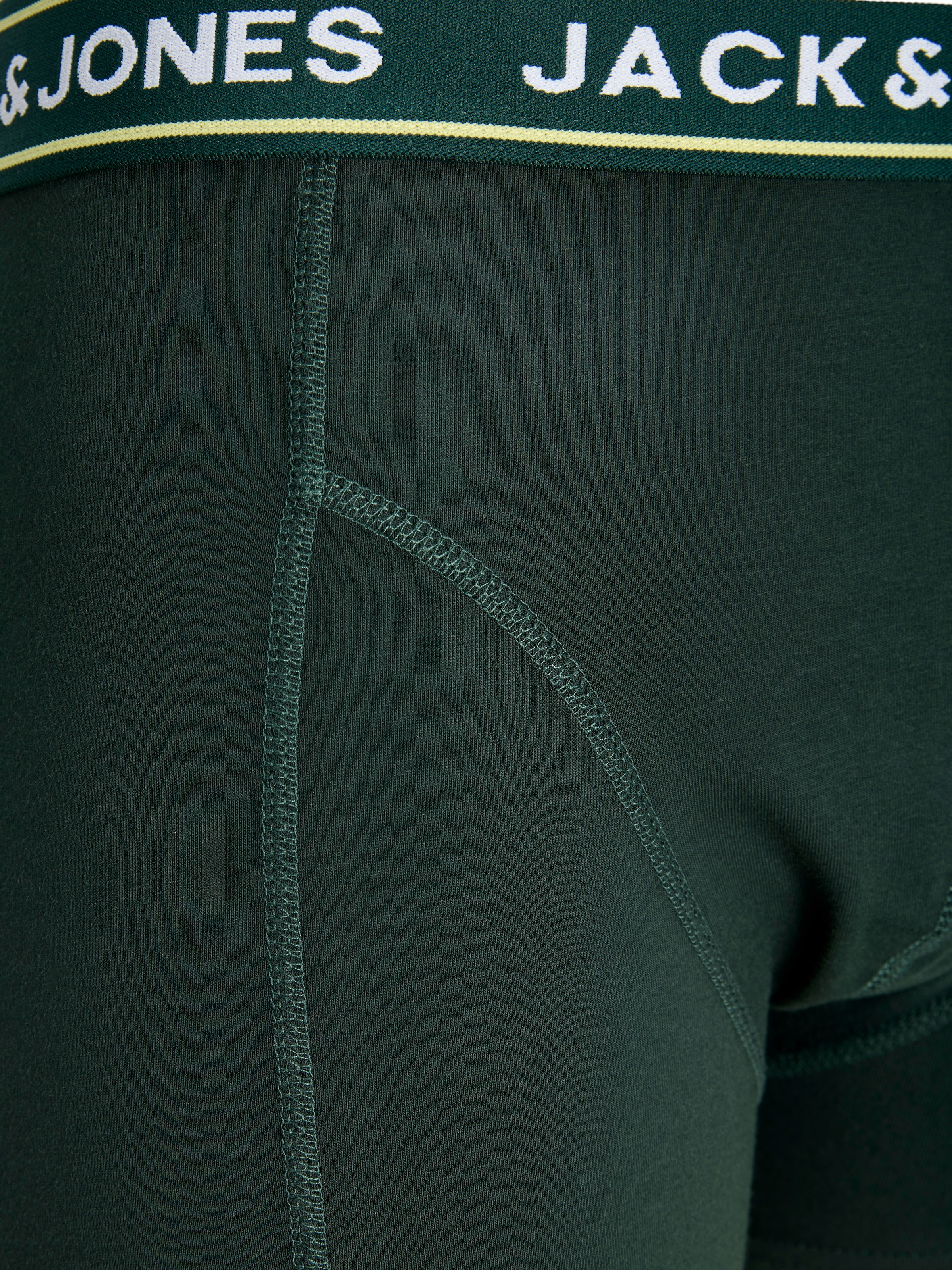 Jack & Jones PlusSize Tronc »JACMAX SOLID TRUNKS 5 PACK BTW PLS« Paquet, 5 cuis mélange de coton, bord-côte élastique