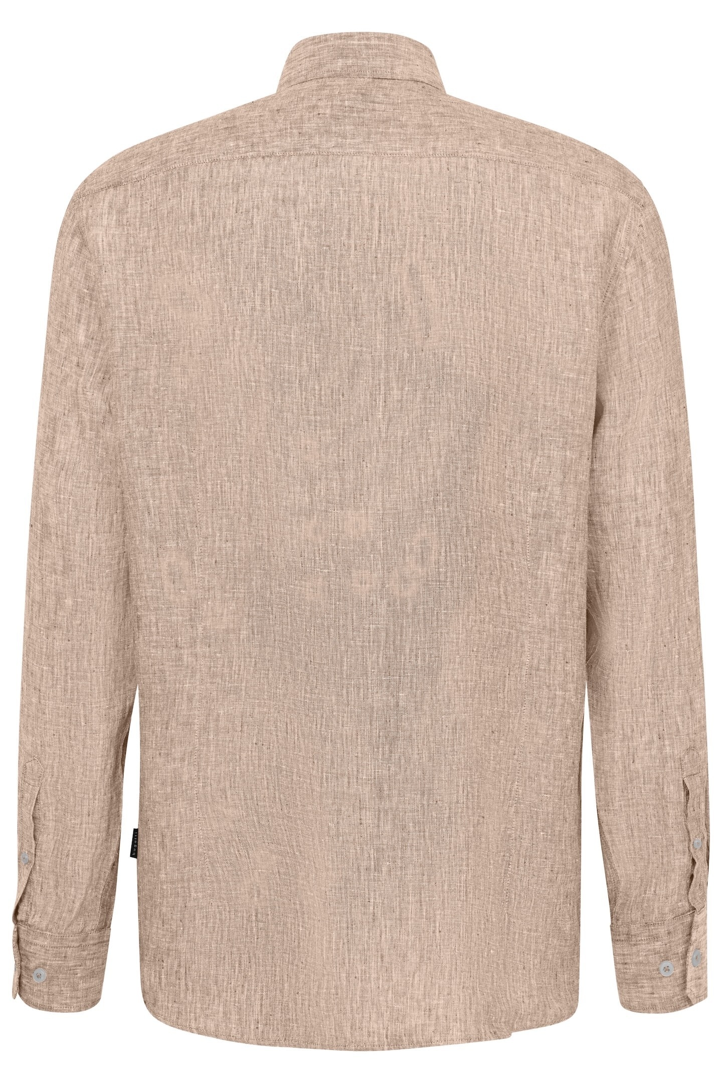 bugatti Langarmhemd , aus Leinen
