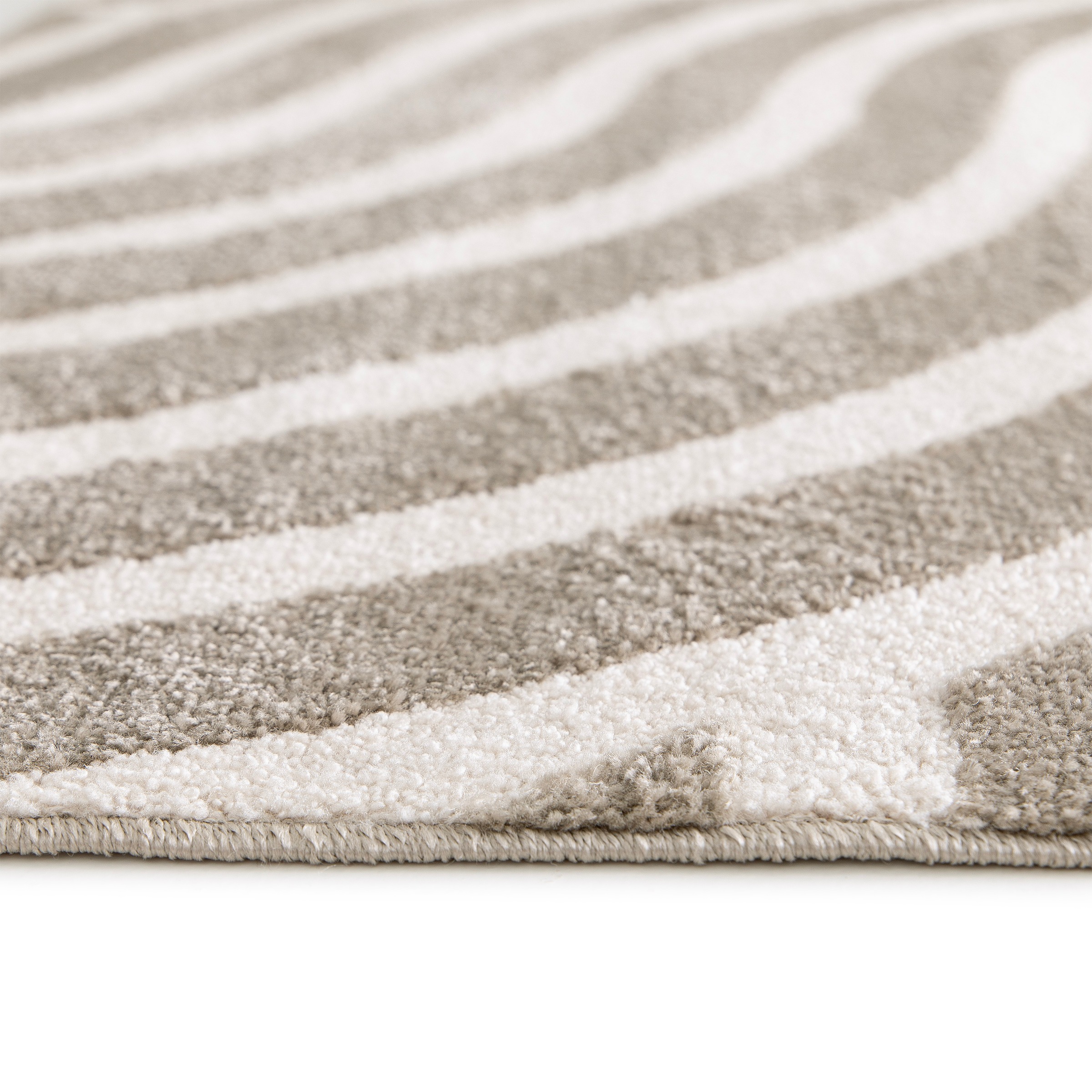 GOODproduct Tapis »Rubi, Supersoft, 3D- Design, weiche Haptik« Rectangulaire 9 mm Höhe velours ras doux, facile d'entretien, salon, salle à manger, chambre