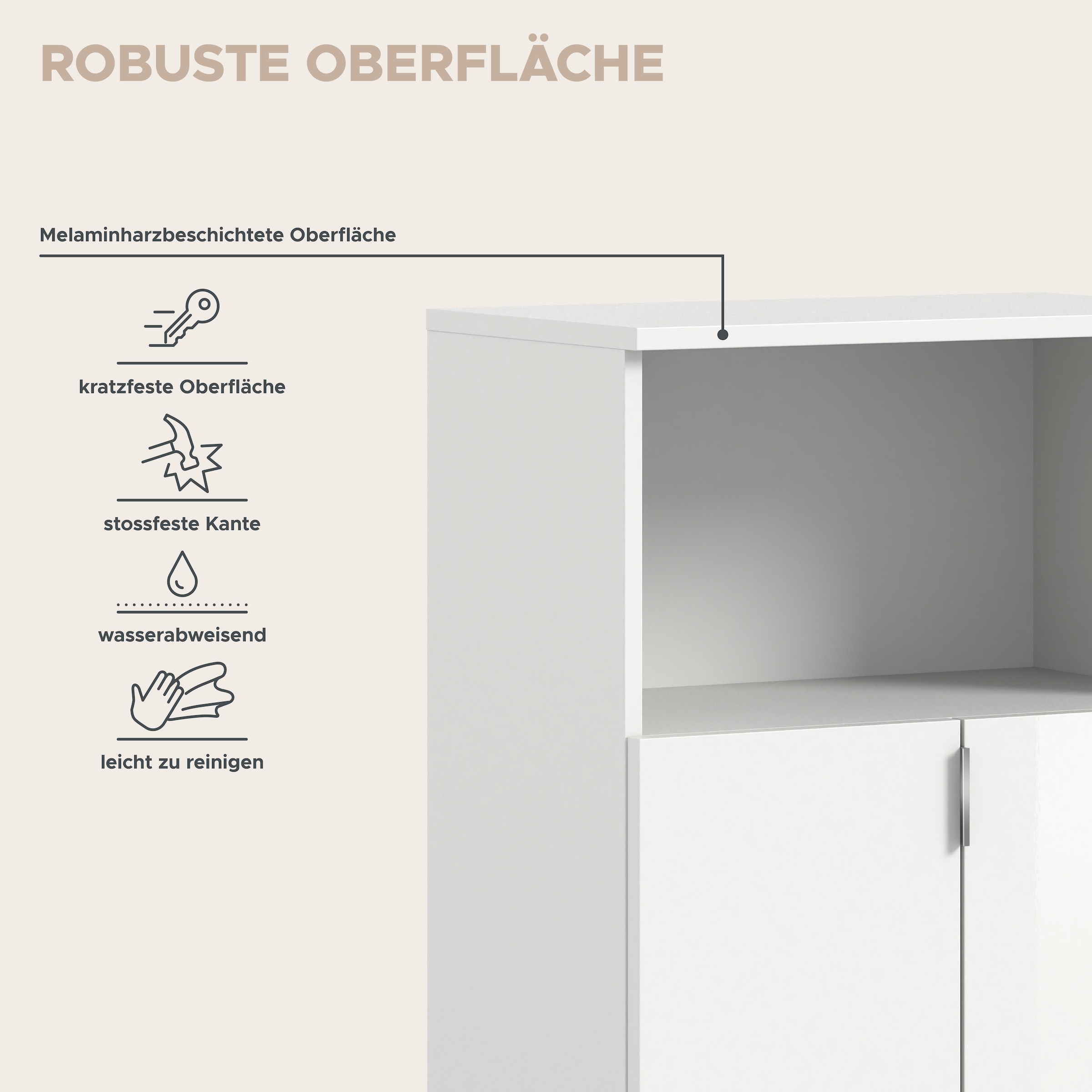 INOSIGN Garderoben-Set »Trondheim, Garderobenset 3-tlg. Breite 111 cm,« 3 Stk. tlg.