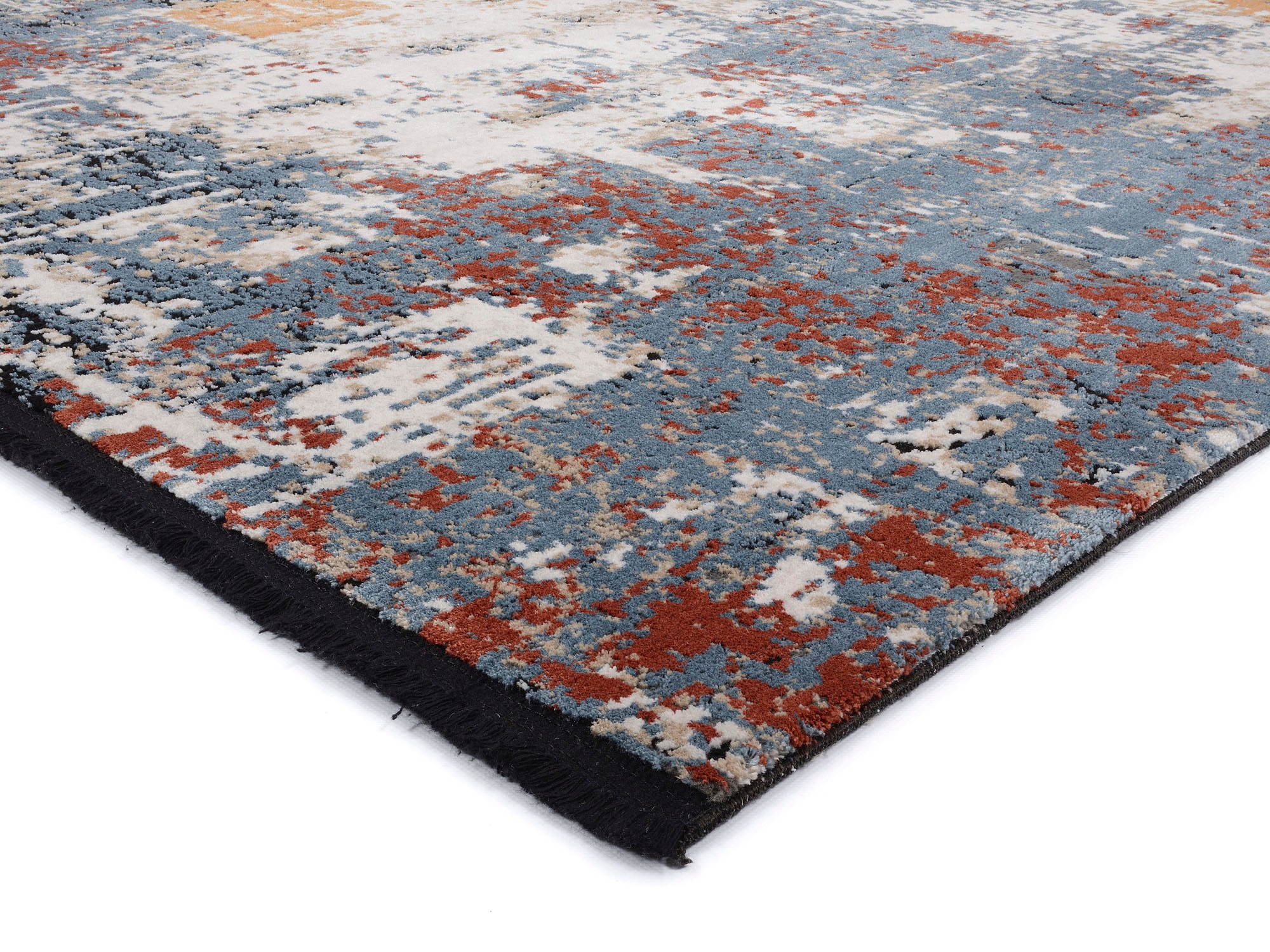 OCI DIE TEPPICHMARKE Tapis »BRILLIANCE CASPI« Rectangulaire 8 mm Höhe Wohnzimmer 3 D Hoch Tief Optik, weicher Teppich