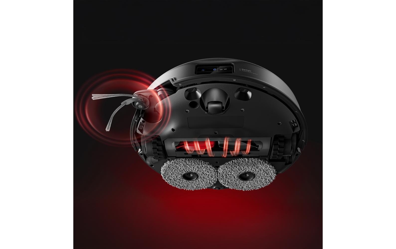 Roborock Saugroboter »mit Wischfunktion Saros 20X mit 36.000 Pa Saugkraft & hohem Wischdruck« Mop-Abnahme, überwindet 8,8cm hohe Schwellen, StarSight2.0 Navigation