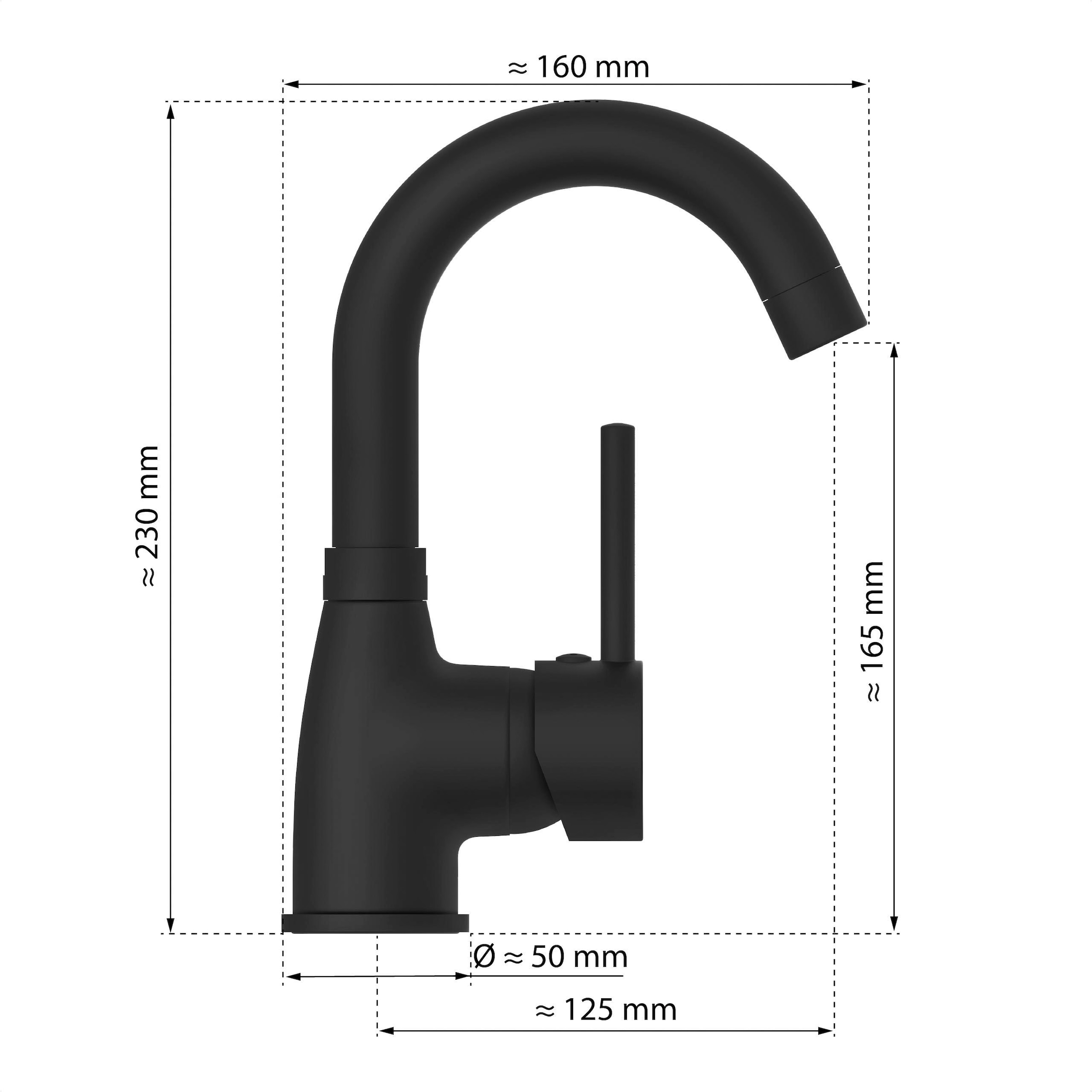 Eisl Robinet de lavabo »FUTURA« pivotant à 360°, économique en énergie, buse mixte de marque