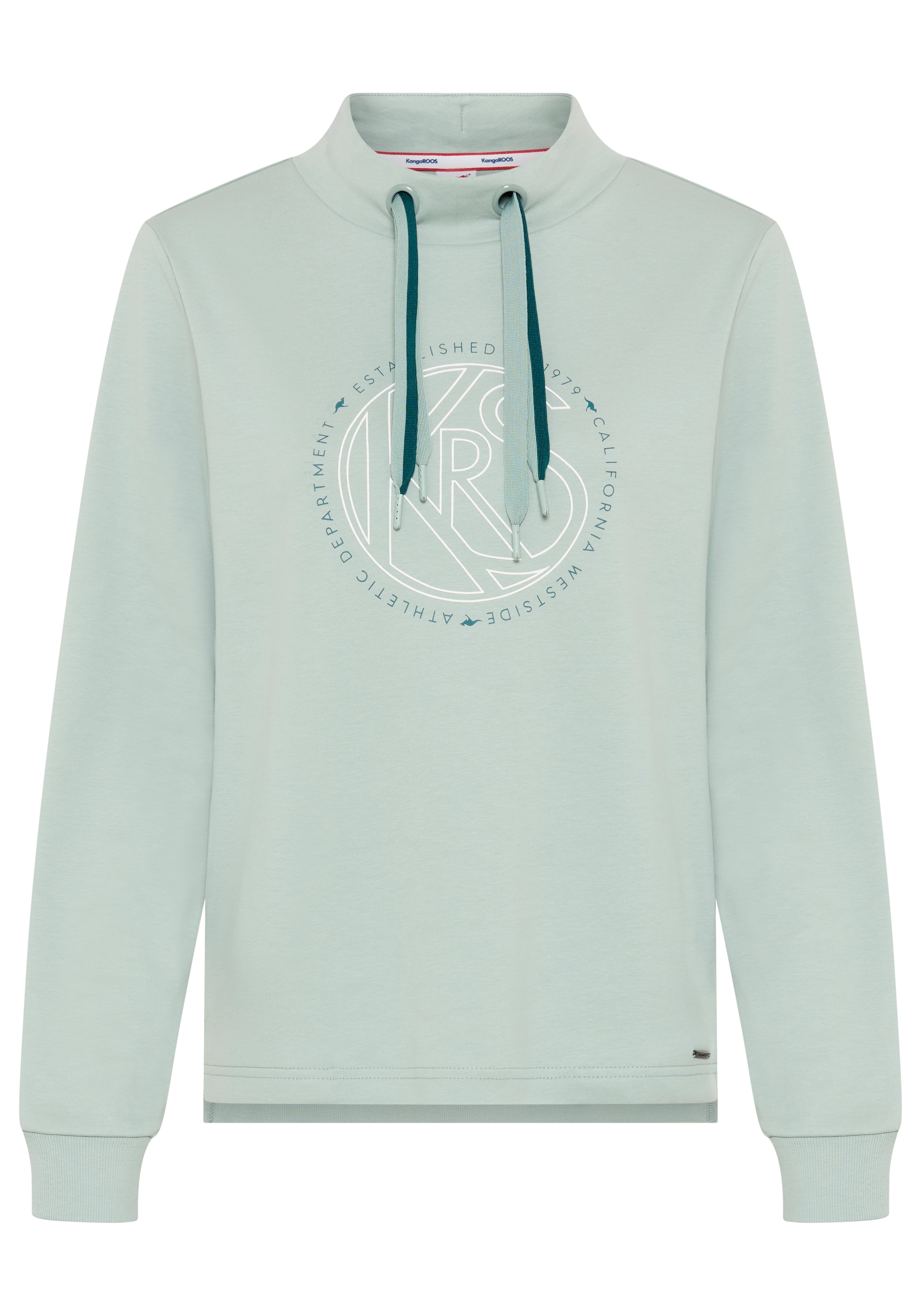 KangaROOS Sweatshirt , mit Stehkragen und Frontdruck
