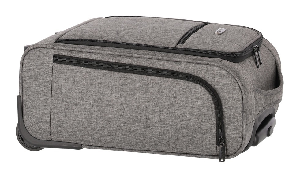 travelite Weichgepäck-Trolley »CABIN Bordtrolley Underseat Handgepäck Koffer« 28 l 2 Rollen 43 cm, Aufsteckfunktion – ideal als Unter-Sitz-Bordgepäck