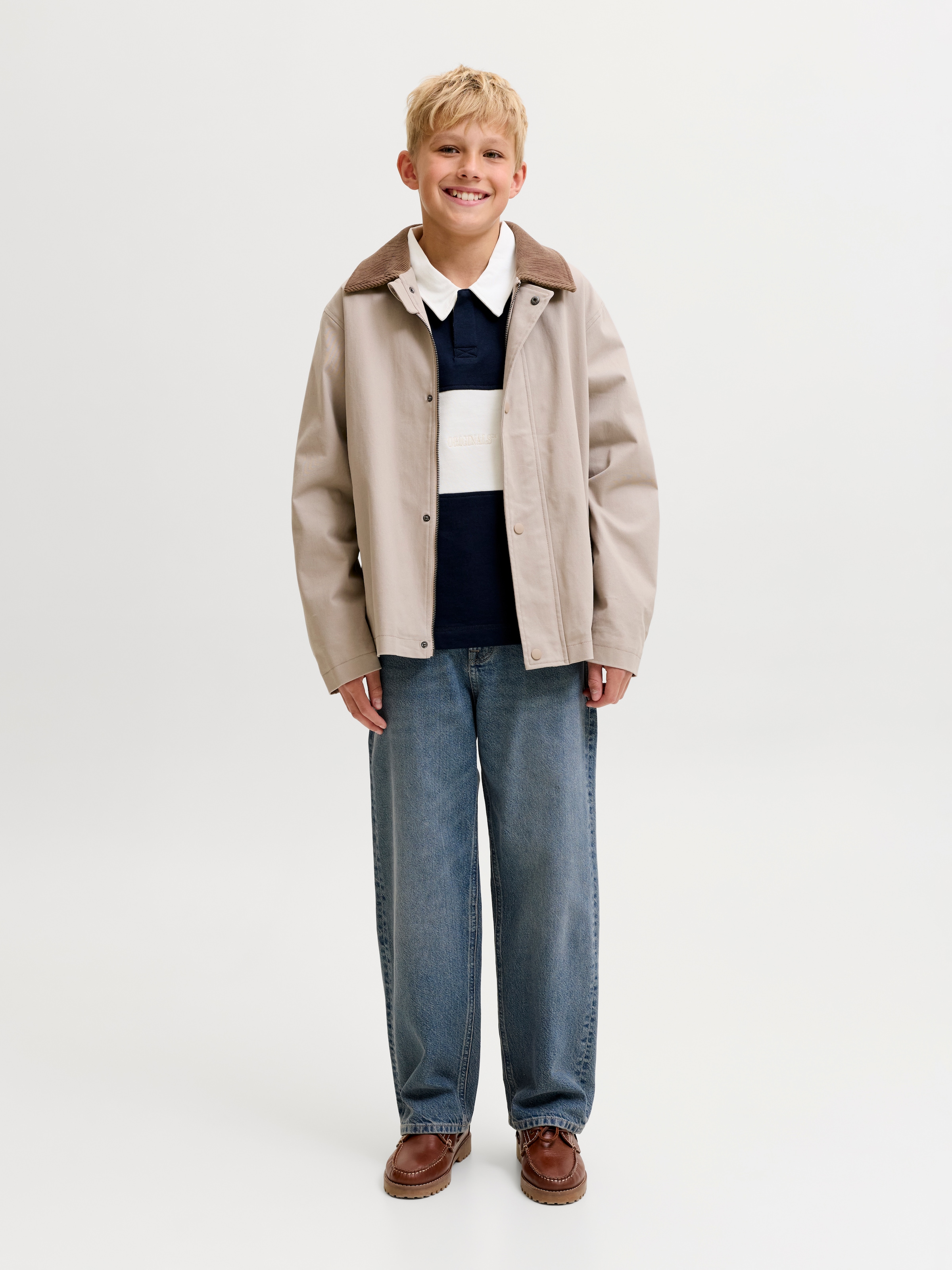 Jack & Jones Junior Relax-fit-Jeans »JJIALEX JJORIGINAL SQ 032 SN JNR« Baumwolle, relaxed fit