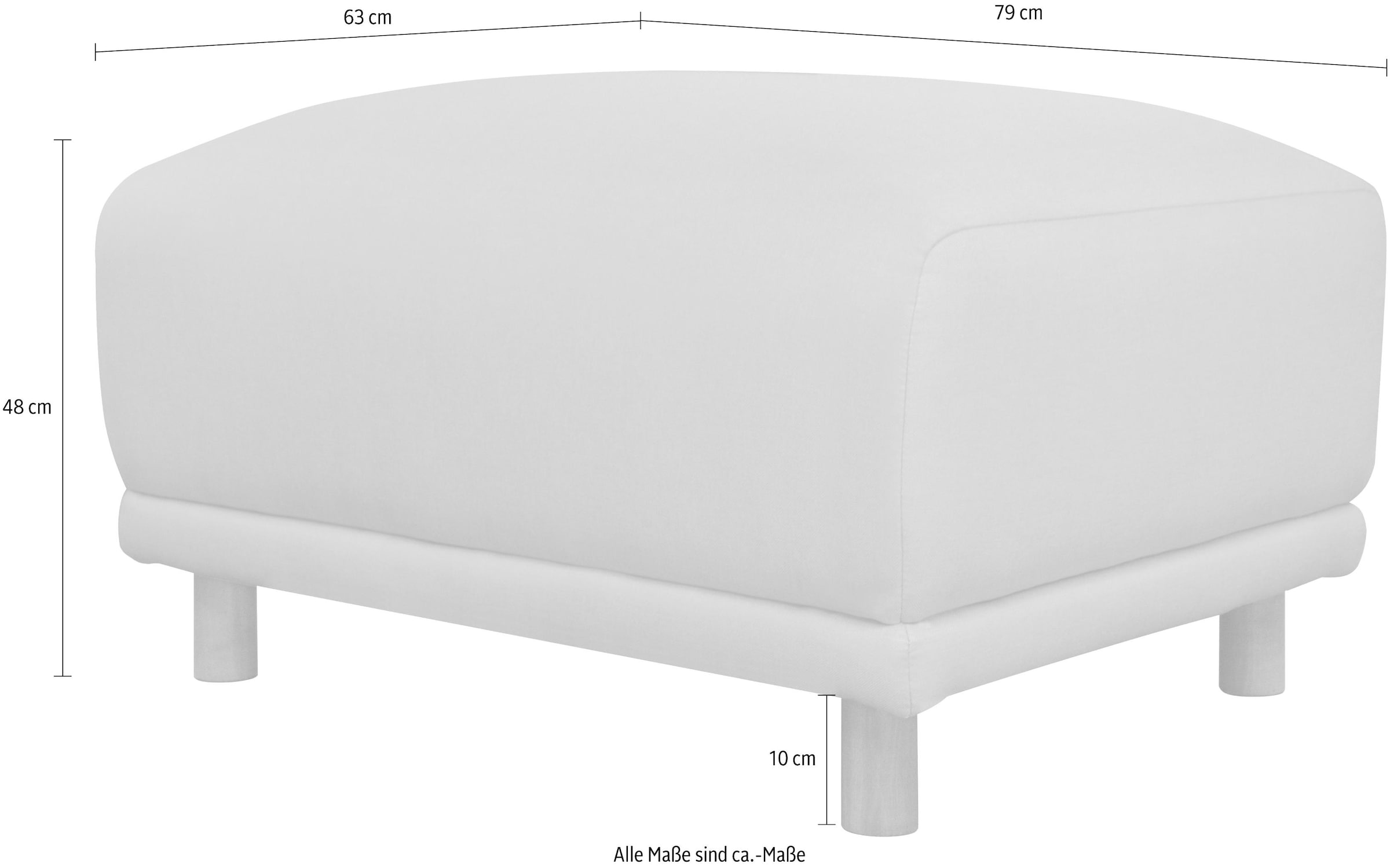 GOODproduct Tabouret »Maroon«