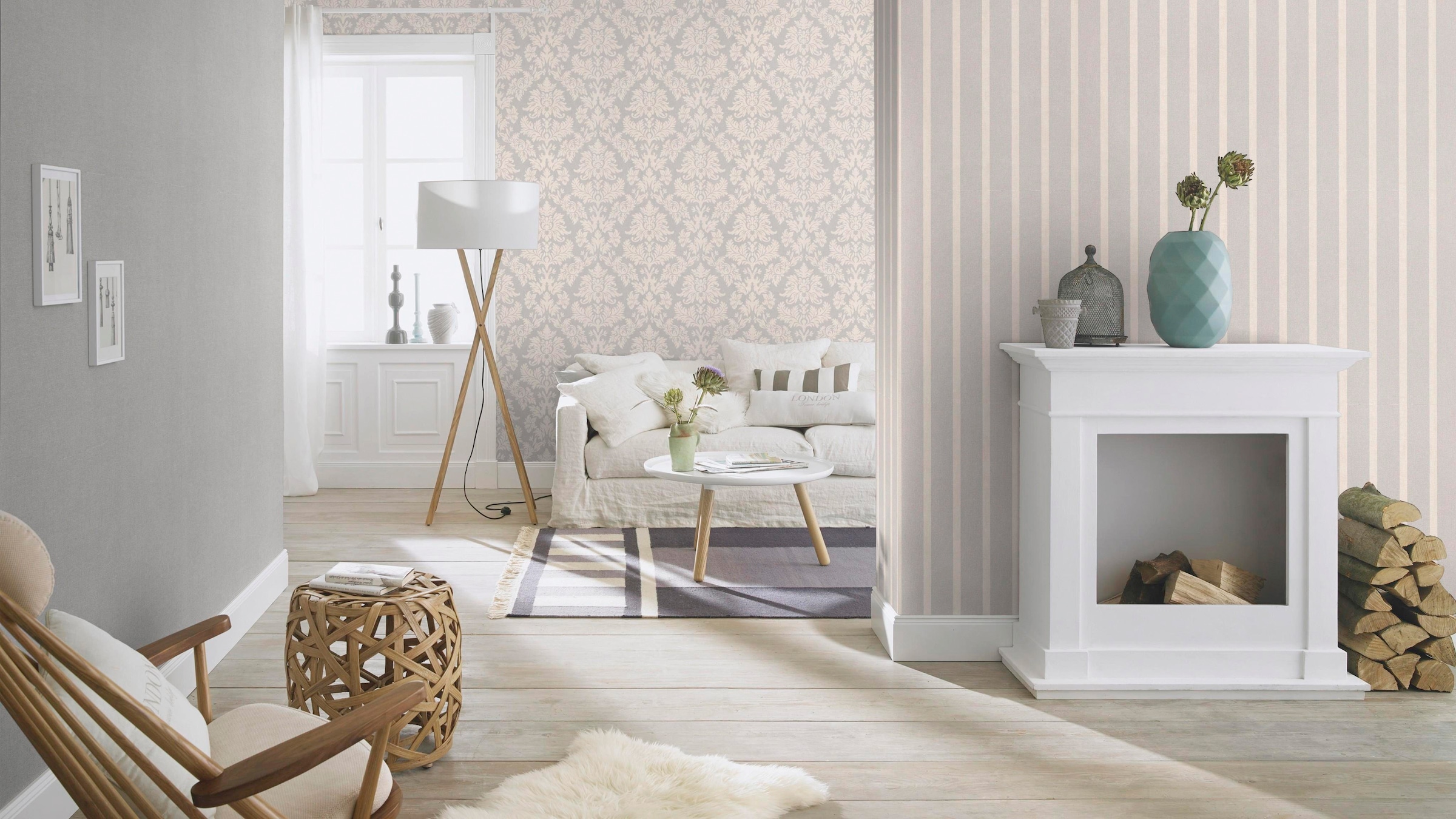 Rasch Vinyltapete »Wall Textures 2020 Vol. IV« Strukturmuster | uni geprägt