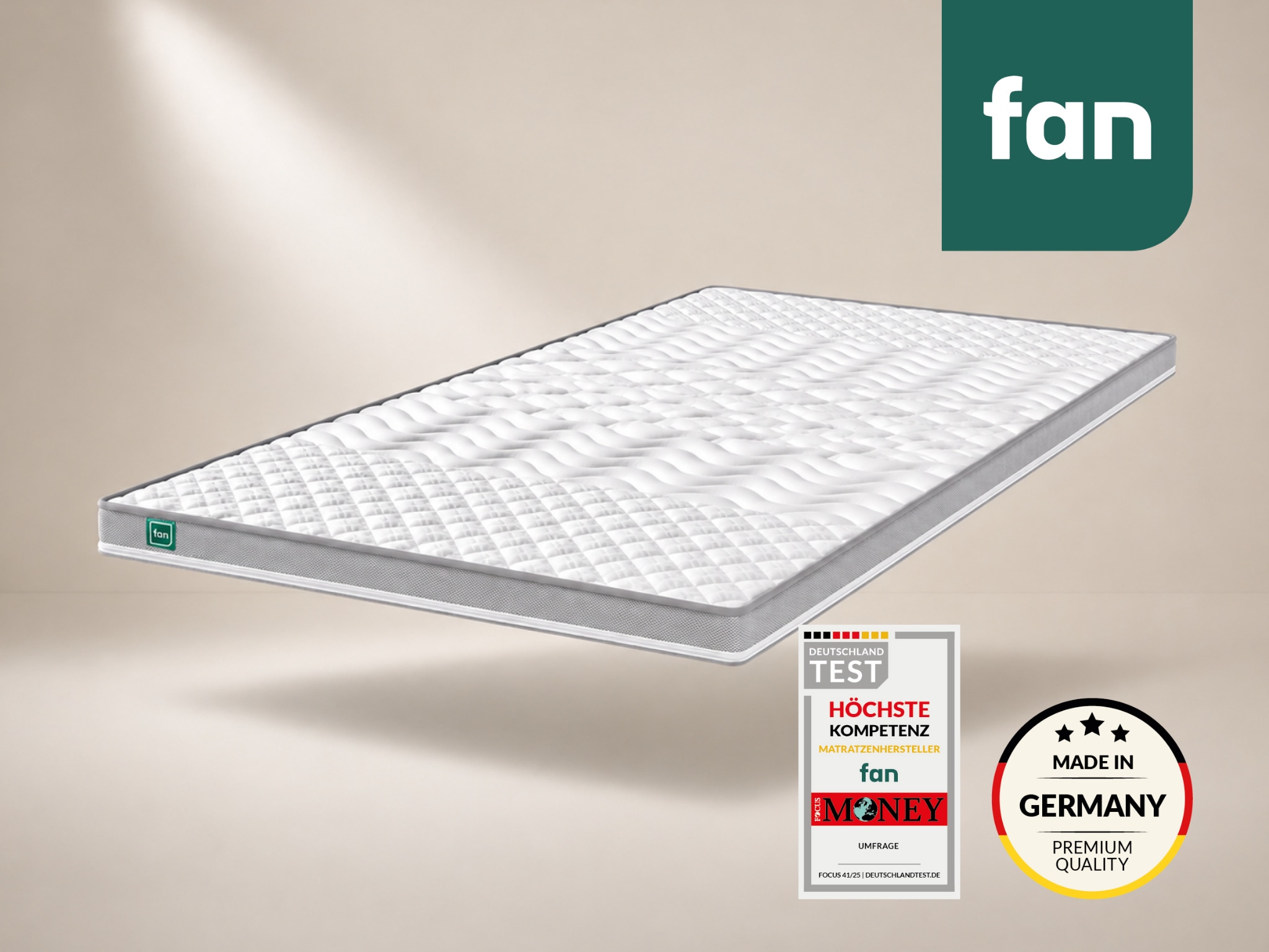 fan Topper »Softly XXL Plus, Topper 90x200, 140x200 cm und weitere Grössen« Kundenliebling, über 1500 positive Bewertungen >Made in Germany<