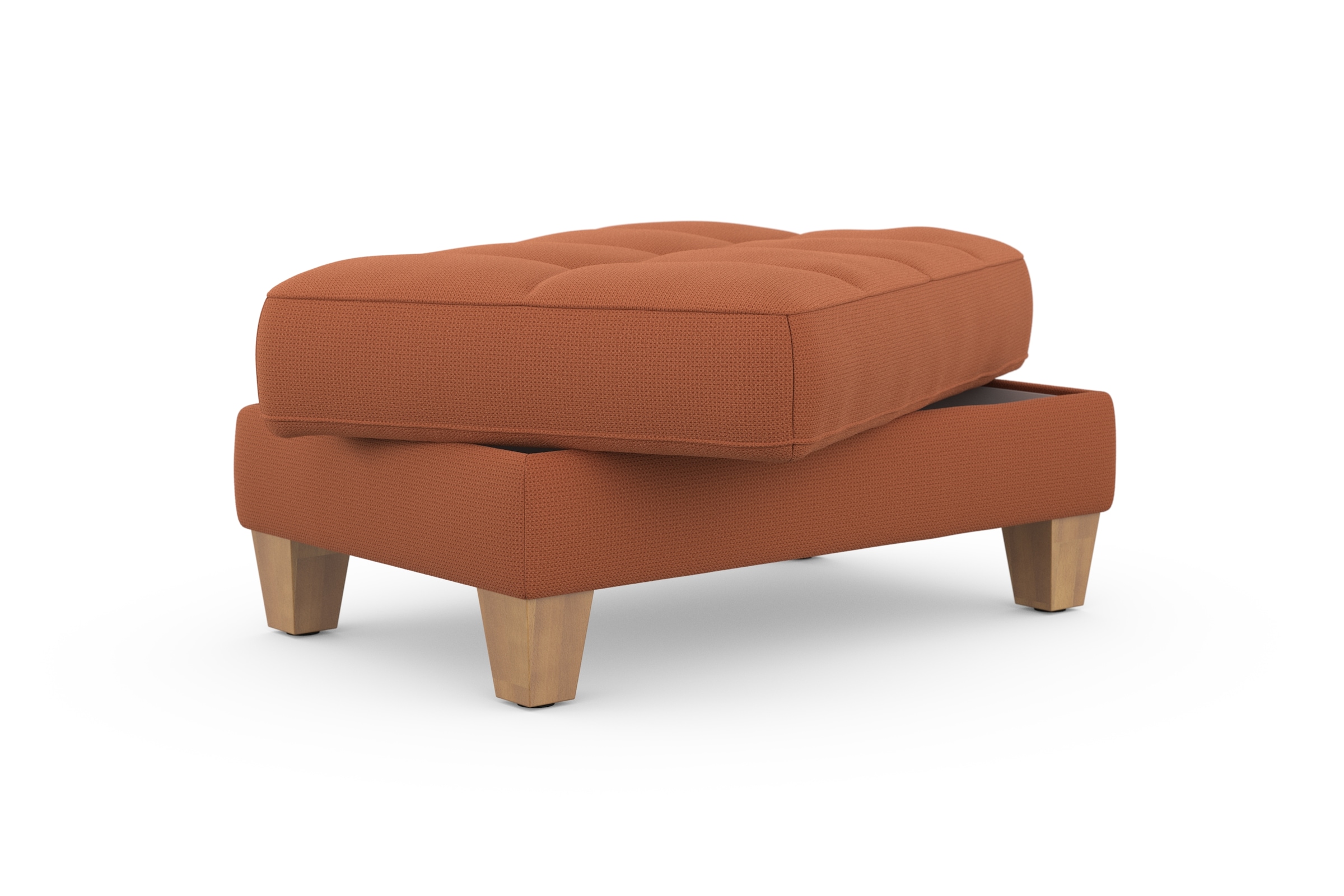 sit&more Tabouret de rangement »Westham« wahlewise mit/ohne Federkern