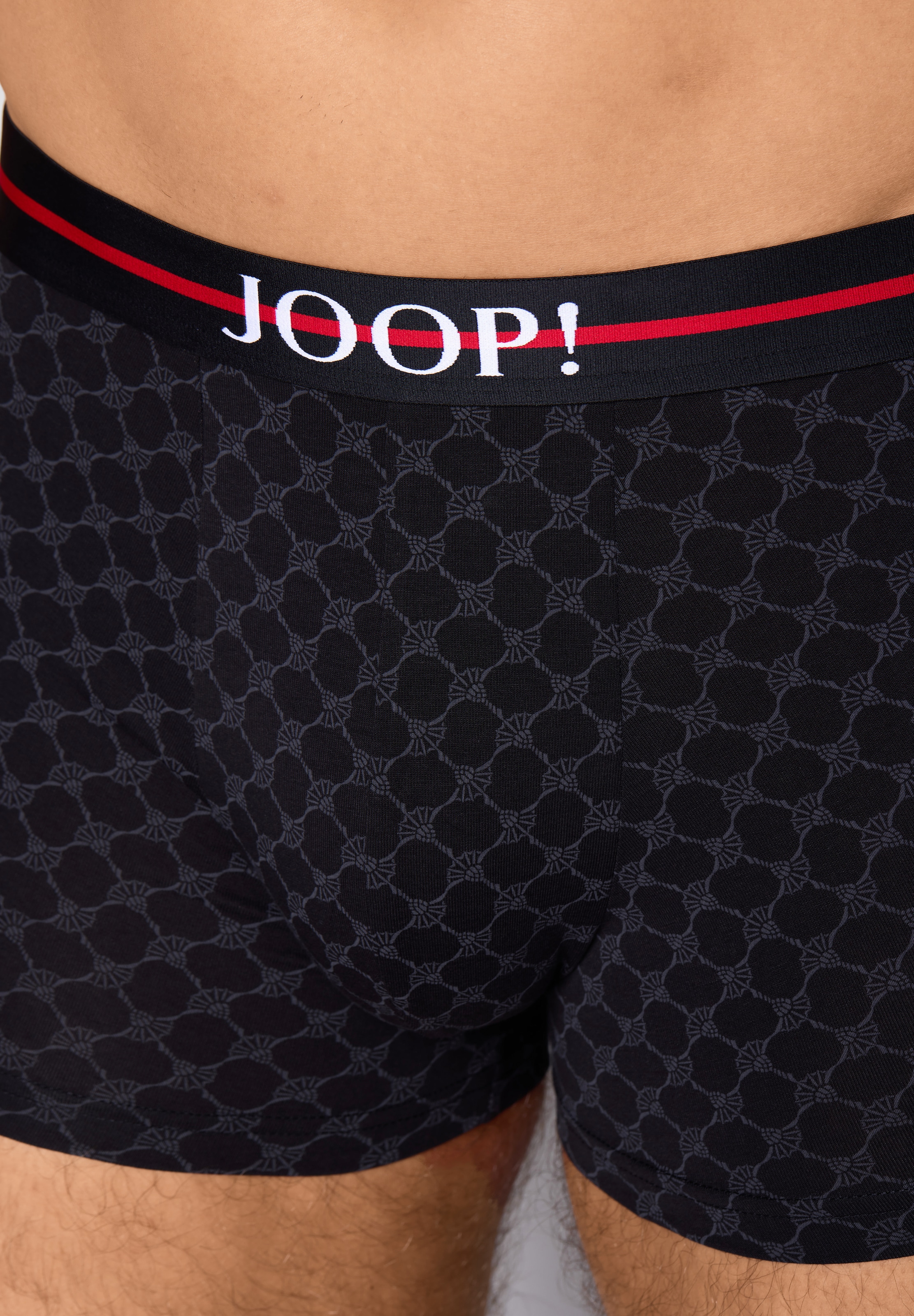 JOOP! Boxers »Everyday« 2er Pack,  ohne Eingriff, elastischer Logobund, Baumwollmix