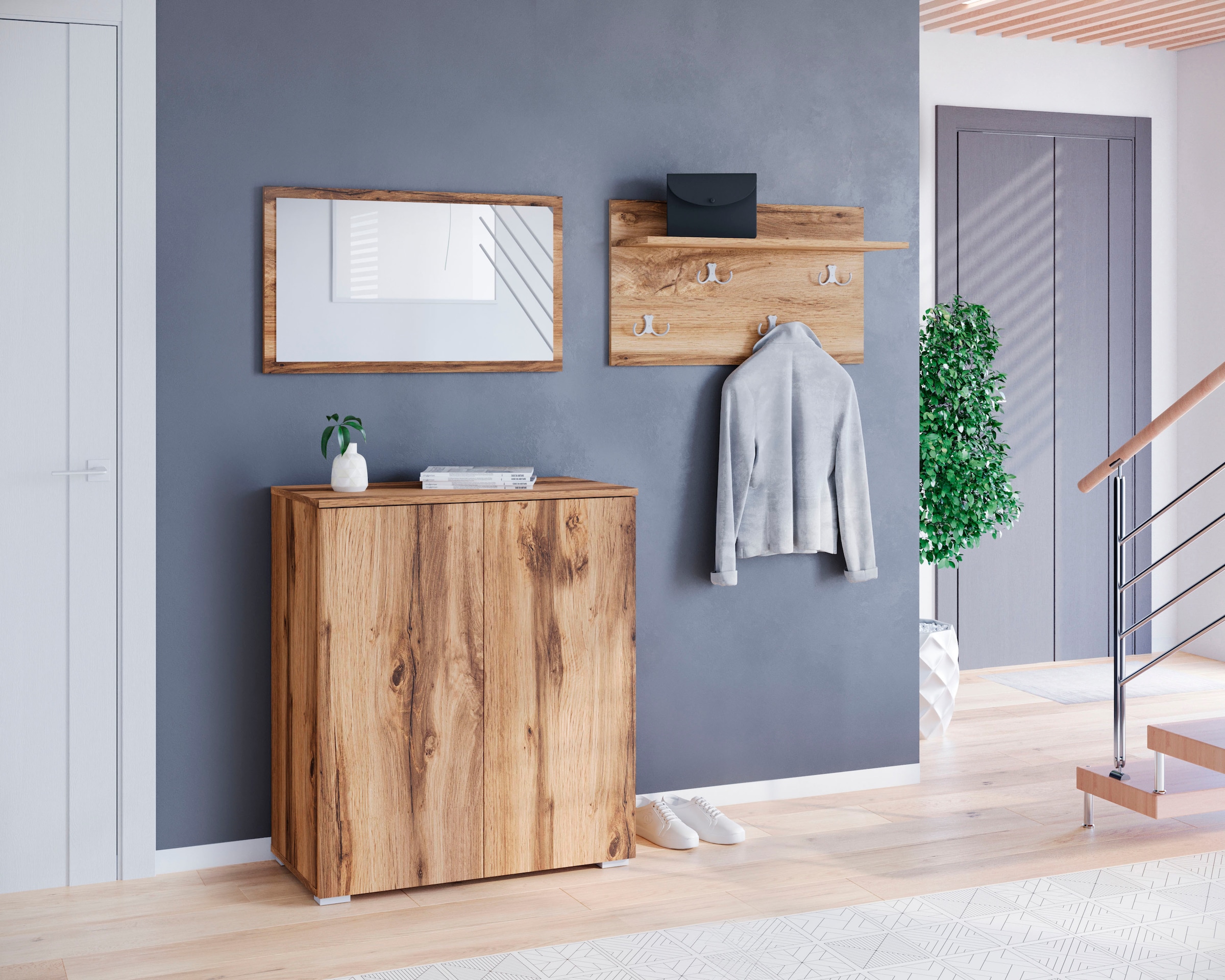 GOODproduct Ensemble de vestiaires »PARIS/ TOKYO« Ensemble complet, 3 cuis tlg.
