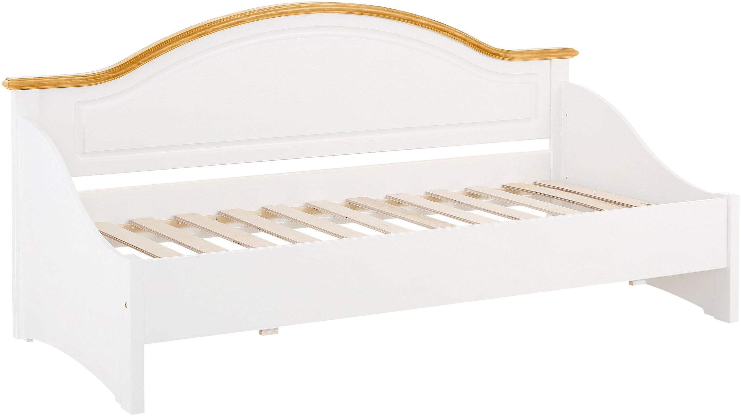 GOODproduct Lit de jour »Konrad« stabile Konstruktion aus massiver Kiefer, mit Rollrost