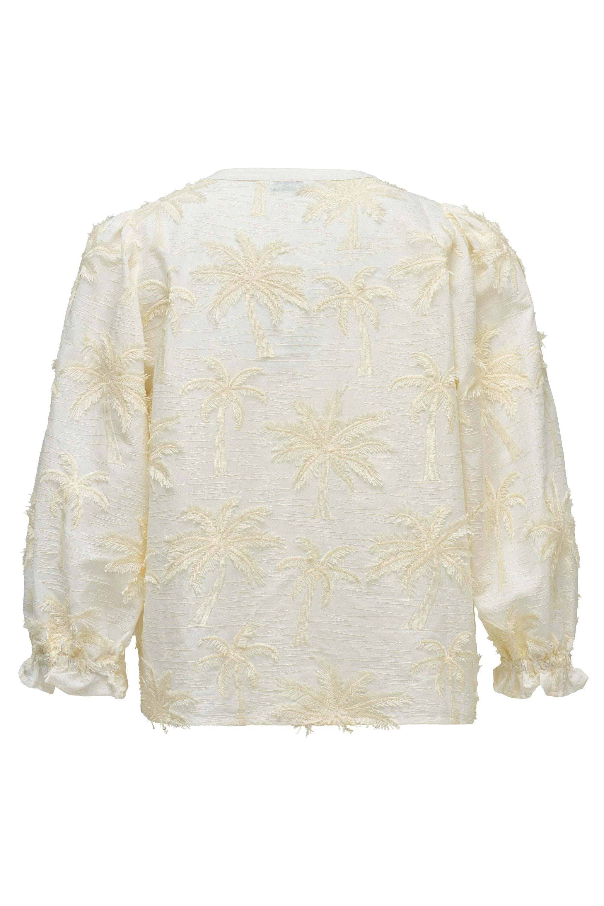 Salsa Langarmbluse »Salsa Jeans Langarmbluse Blouse Textured 3D Fabric Effect«