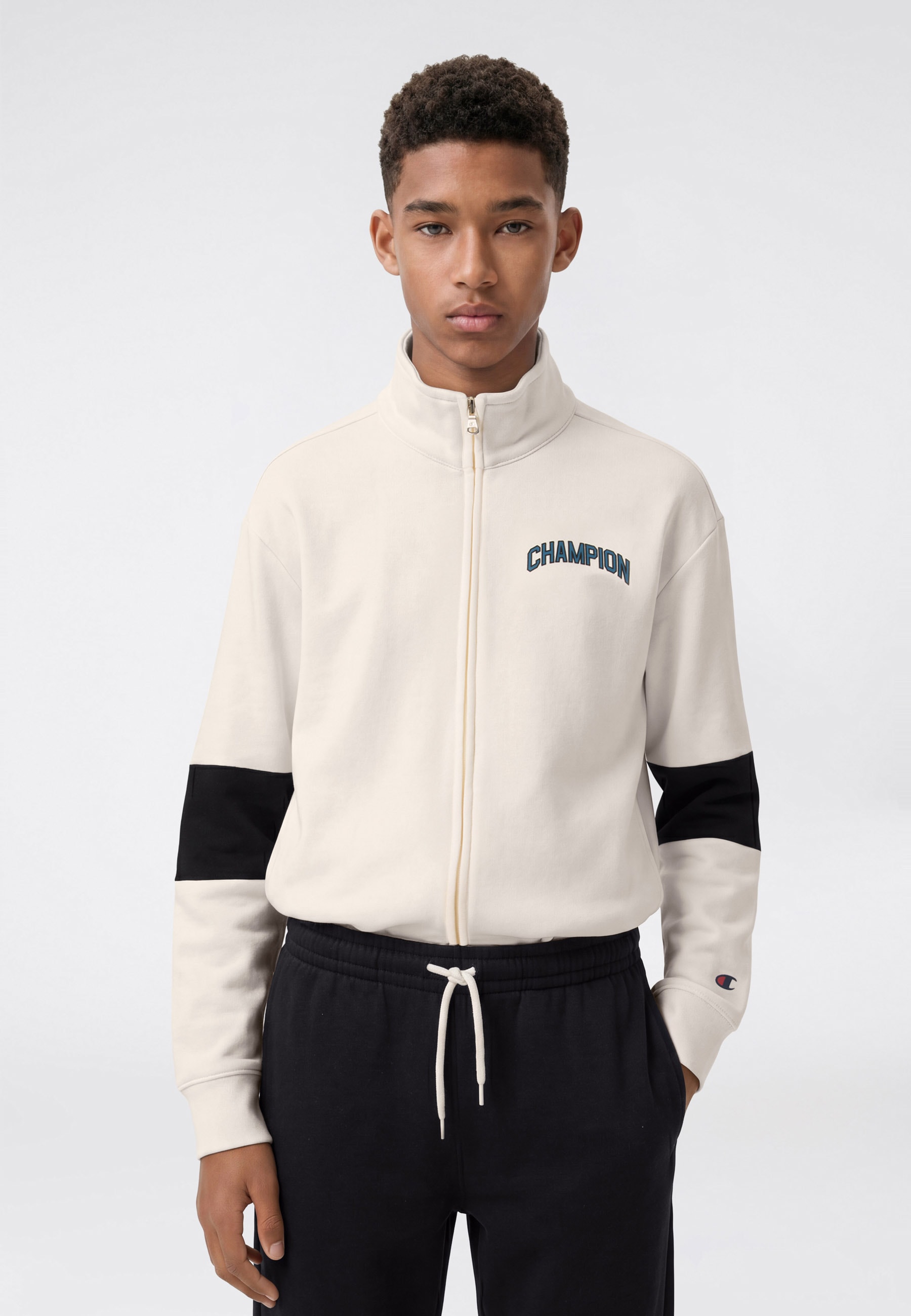 Champion Jogging »SPORTWEAR SWEATSUITS Loose Fit« 2 für Kinder, zweiteiliges Set, Loose Fit, aus Baumwolle und Polyester