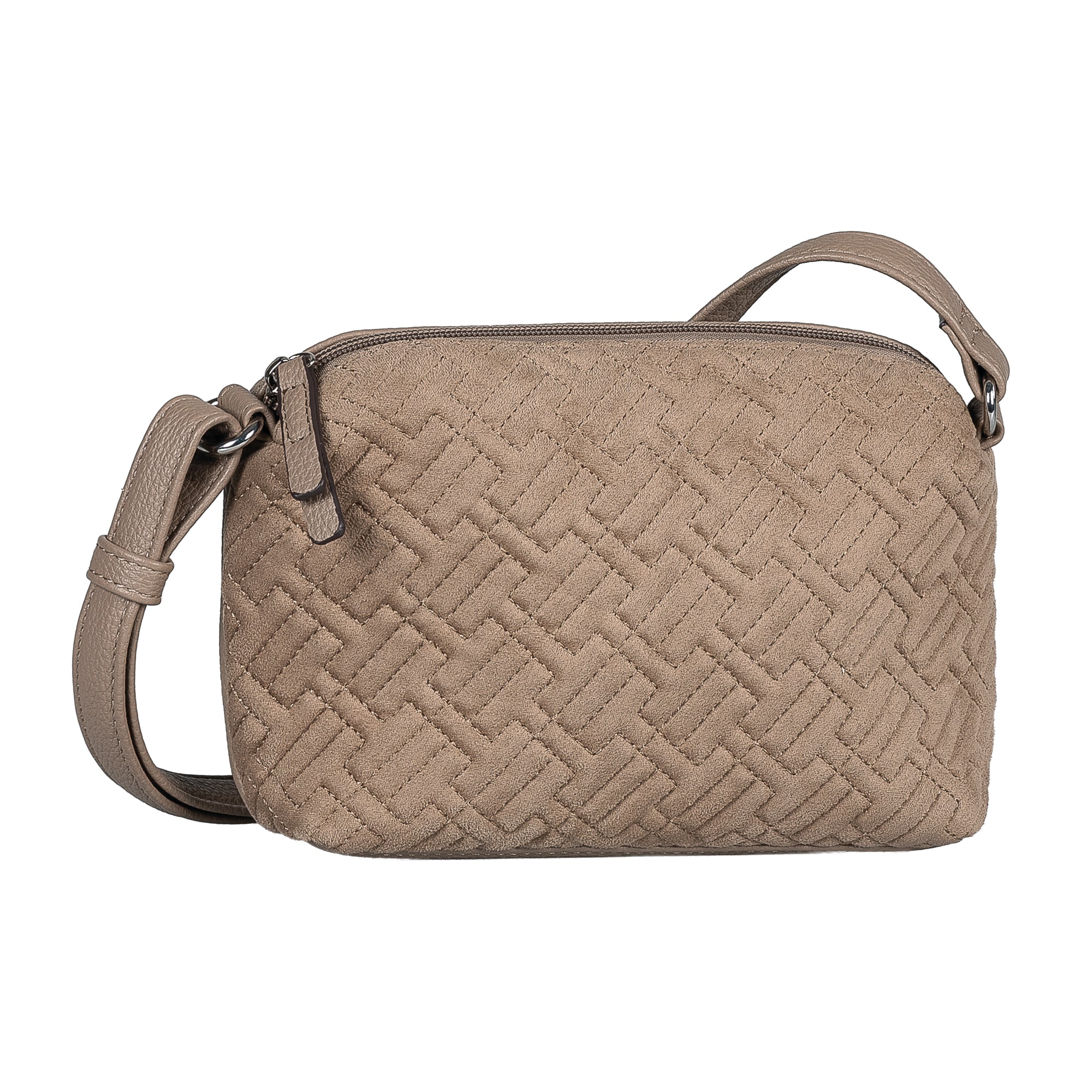 TOM TAILOR Sac à main »Xanthia« Sac bandoulière pour femme avec embossage