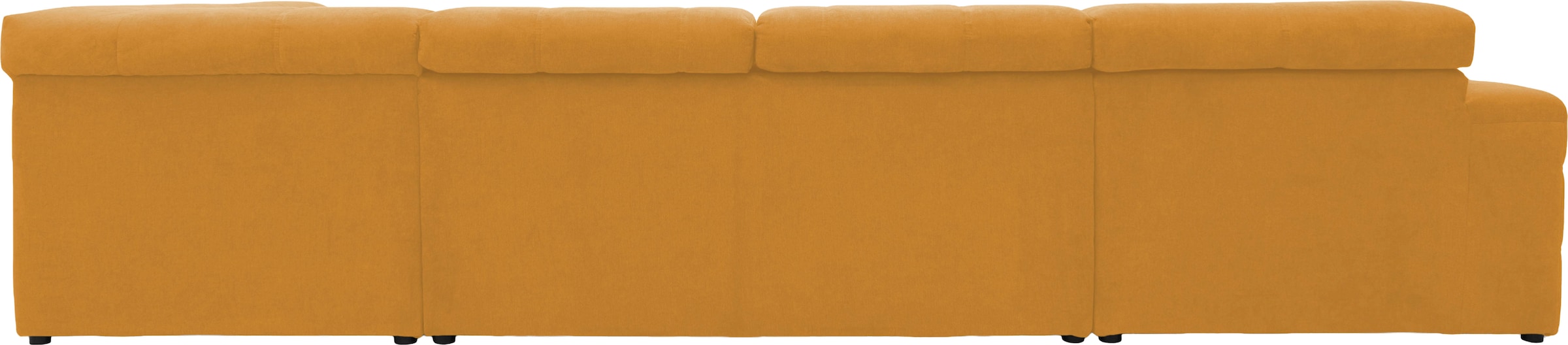 GOODproduct Wohnlandschaft »Ballerup 359 x 228 cm, auch mit verstellbarer Sitztiefe« Kopfteile verstellbar, aus pflegeleichtem, weichem Bezugsstoff, U-Form