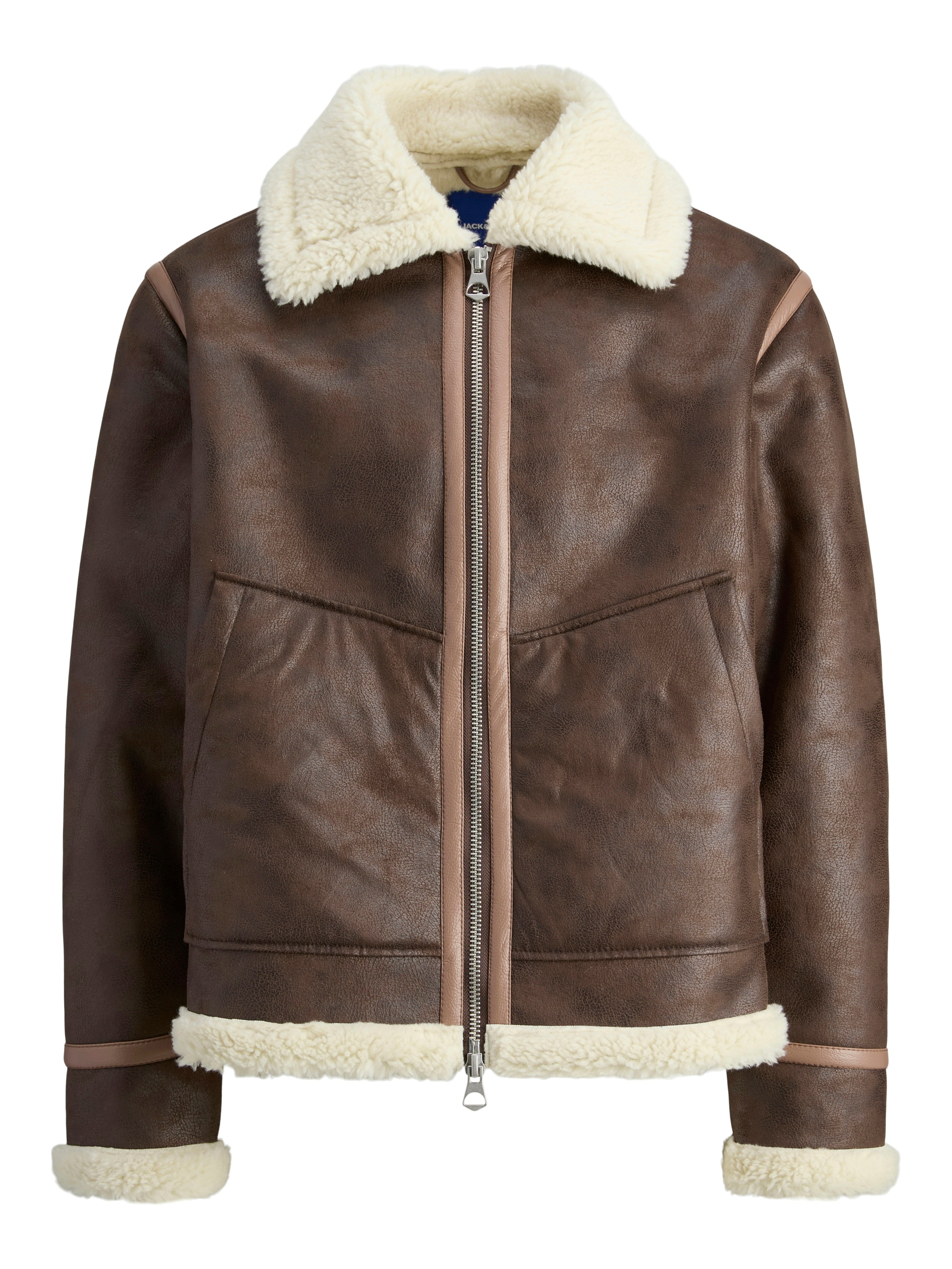 Jack & Jones Bomberjacke »JORLIVERPOOL AVIATOR JACKET SN« ohne Kapuze