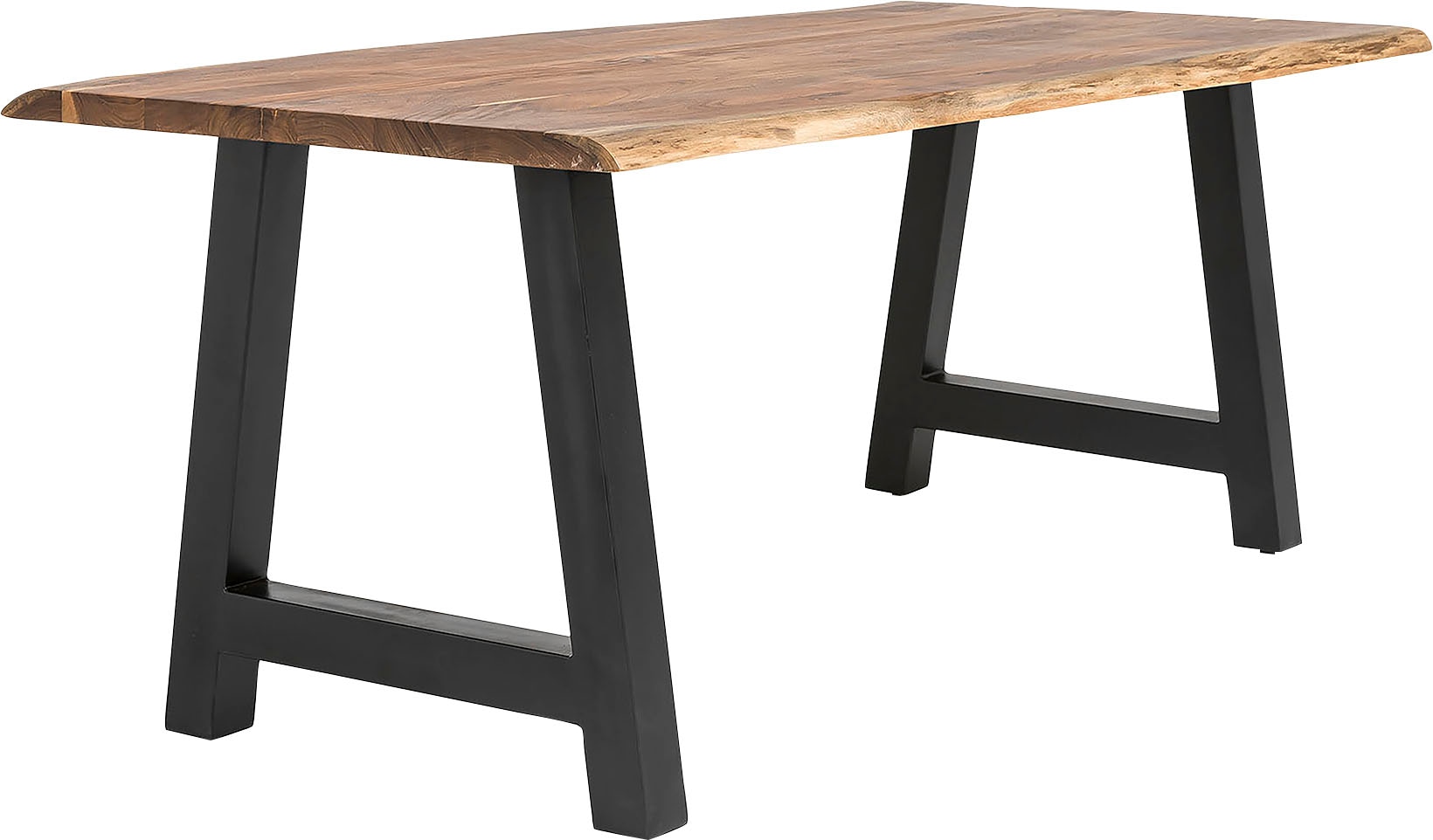 SalesFever Esstisch »Designer-Tisch für stilvolle Mahlzeiten« Zweifach gewachstes, geöltes Massivholz