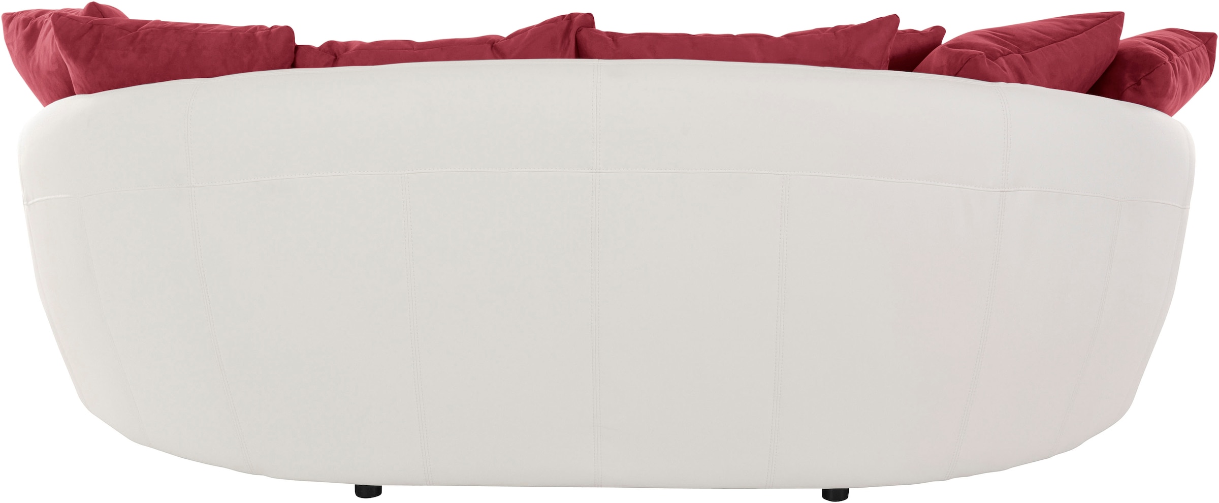 COTTA Big-Sofa »Aruba« gemütliches Megasofa in XXL in organischer Form mit vielen Kissen