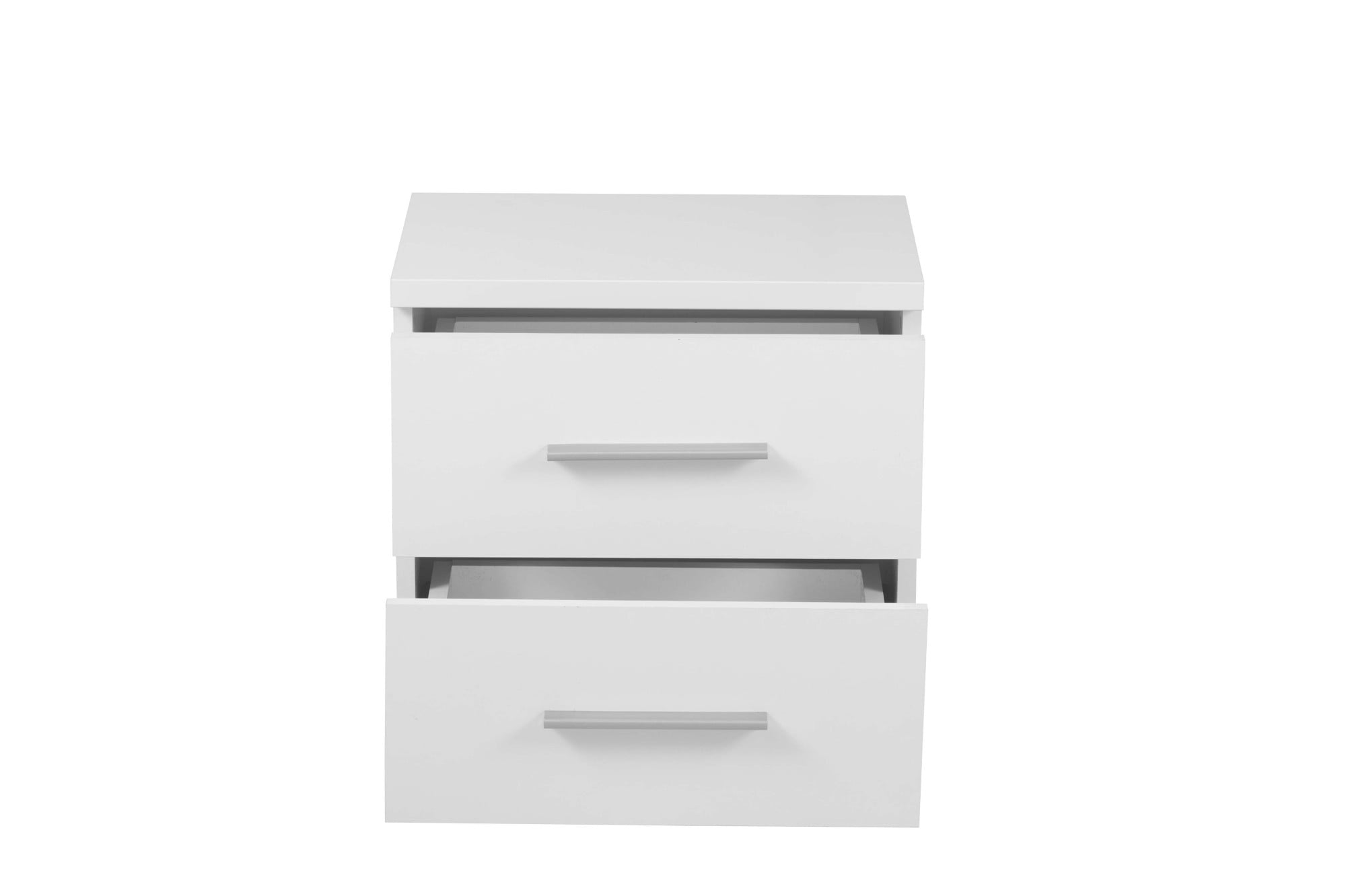 Home affaire Nachtkonsole »Uni Nachttisch, Nachtkommode, Nachtschrank, Beistelltisch, Kommode« Platzsparend, 2 Schubladen, Griff