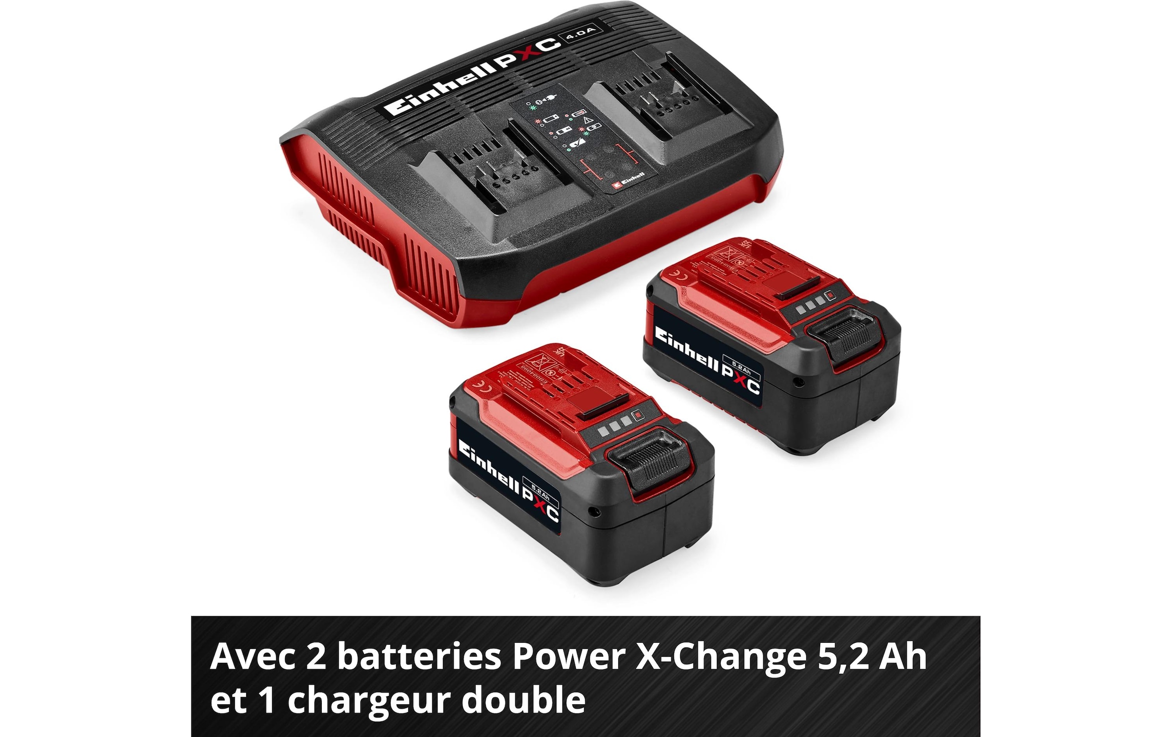 Einhell Akkurasenmäher »GC-CM 36/51 S Li BL (2x5,2Ah)« Inkl. 2x 5,2Ah Akku