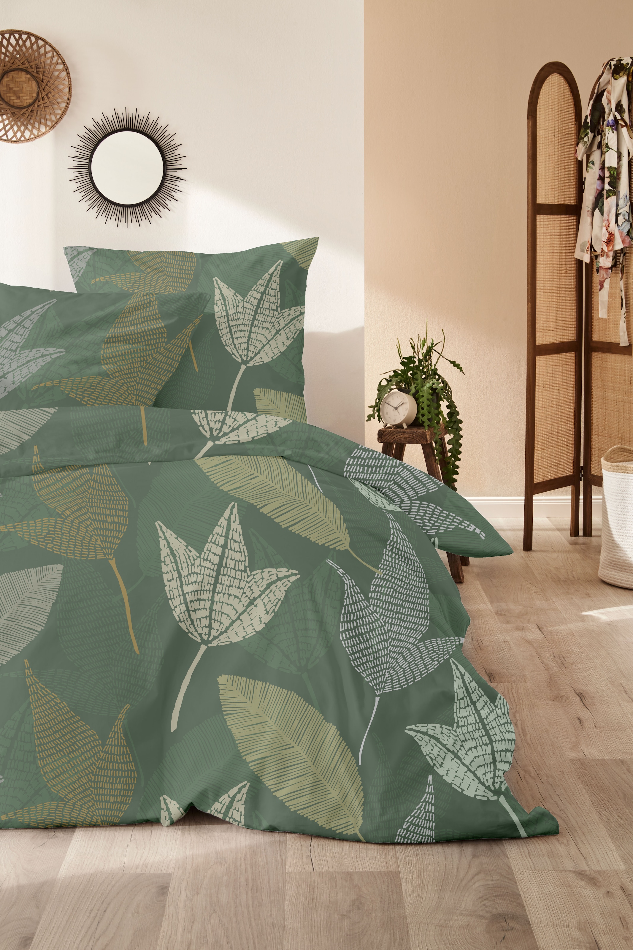 Primera Linge de lit »Autumnleaf« 2 100 % Baumwolle Standard 100 nach Öko-Tex