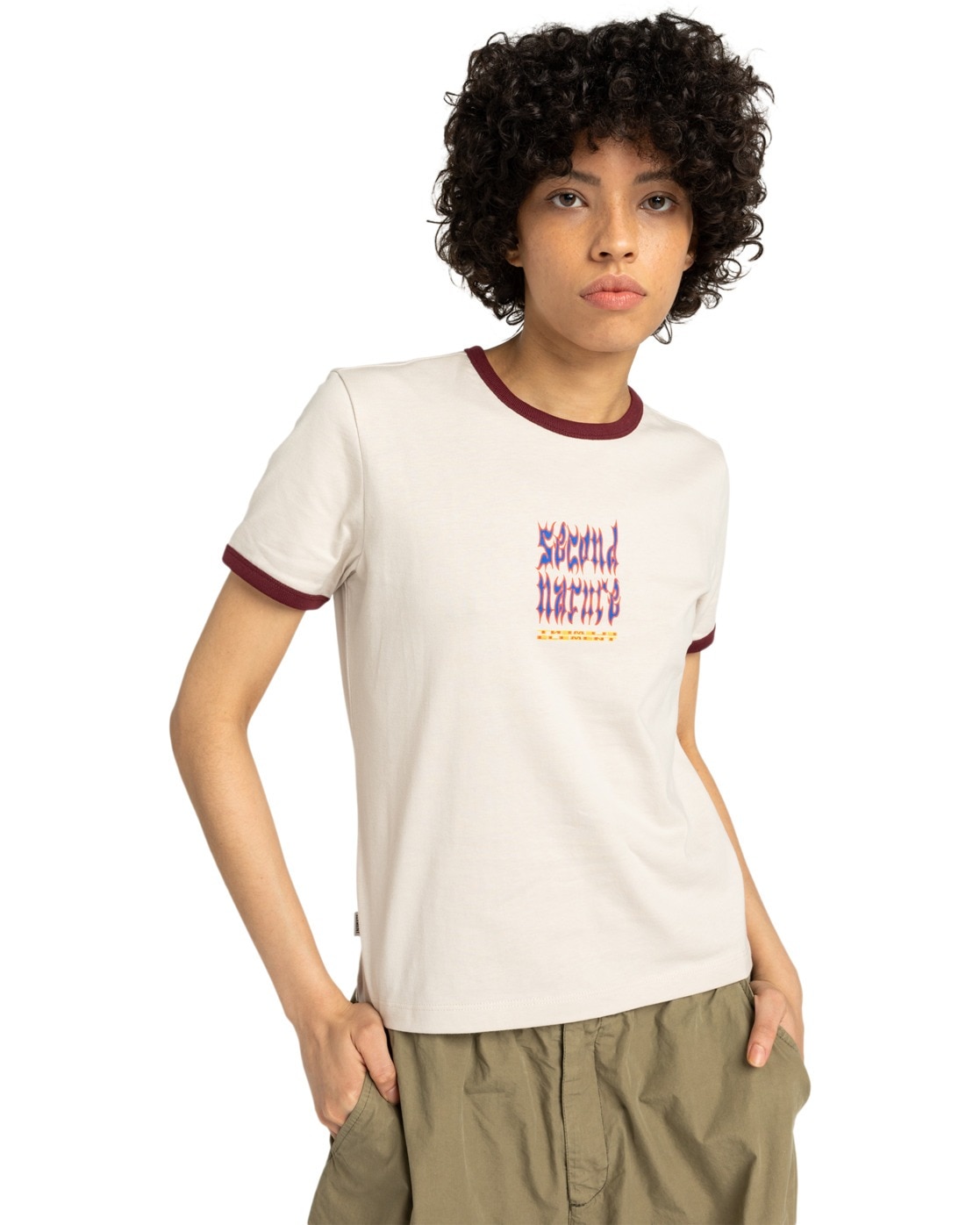 Element T-shirt »Second Nature Ringer«