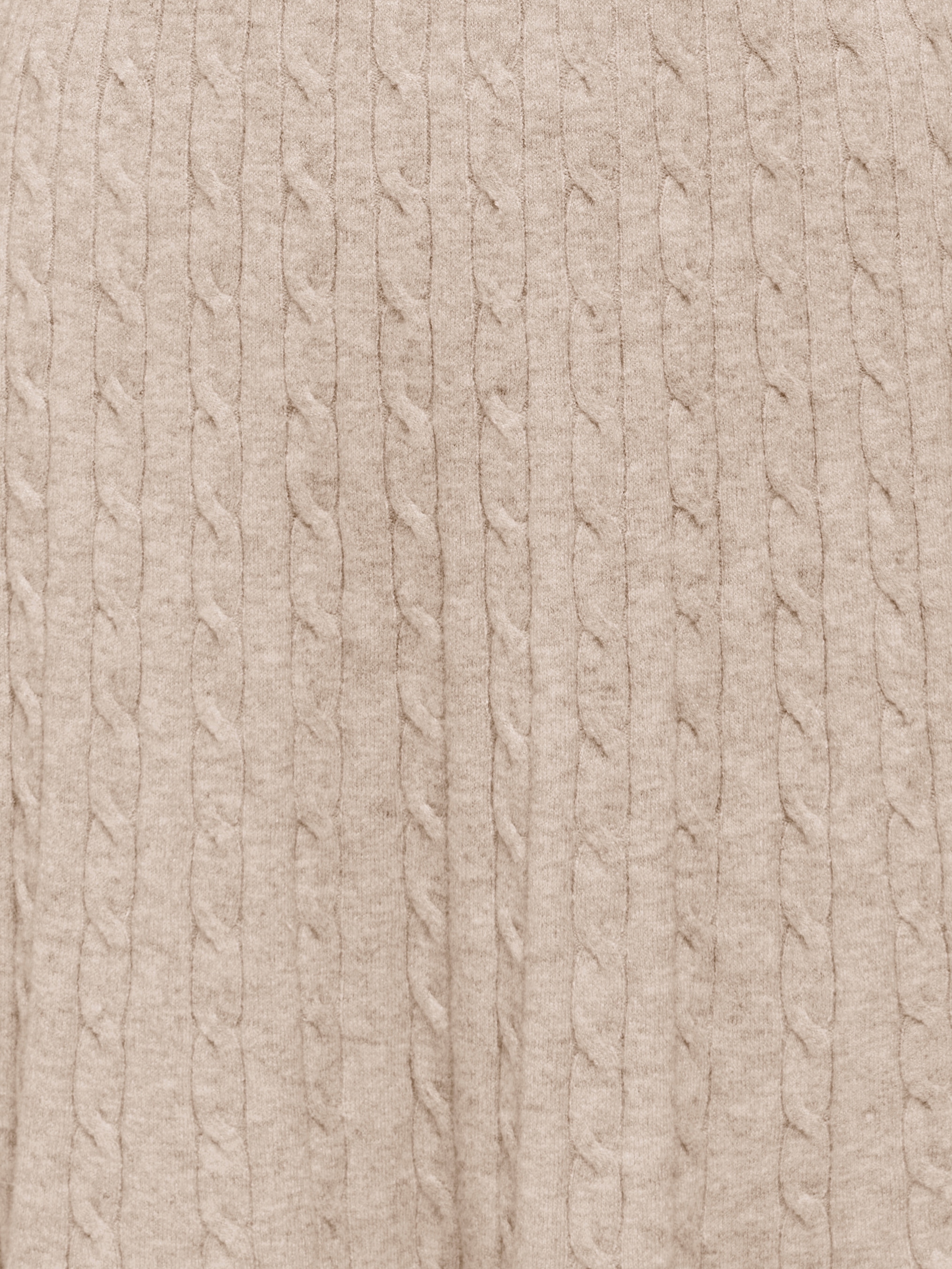 ONLY Robe en tricot »ONLIBI LS O-NECK CABLE DRESS CC KNT« mélange viscose, coupe régulière