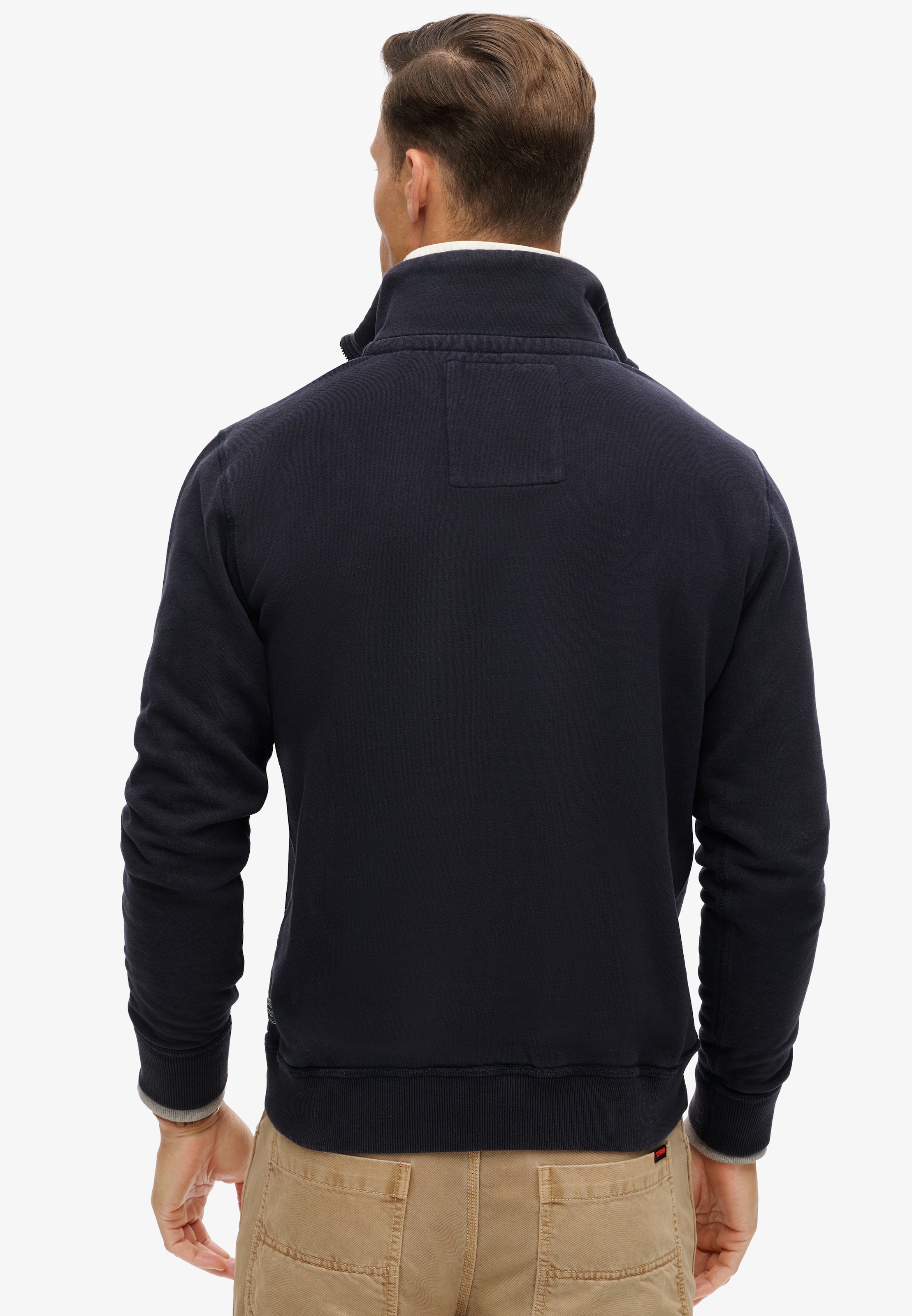 Superdry Sweatshirt »VINTAGE ATHLETIC ZIP HENLEY«
