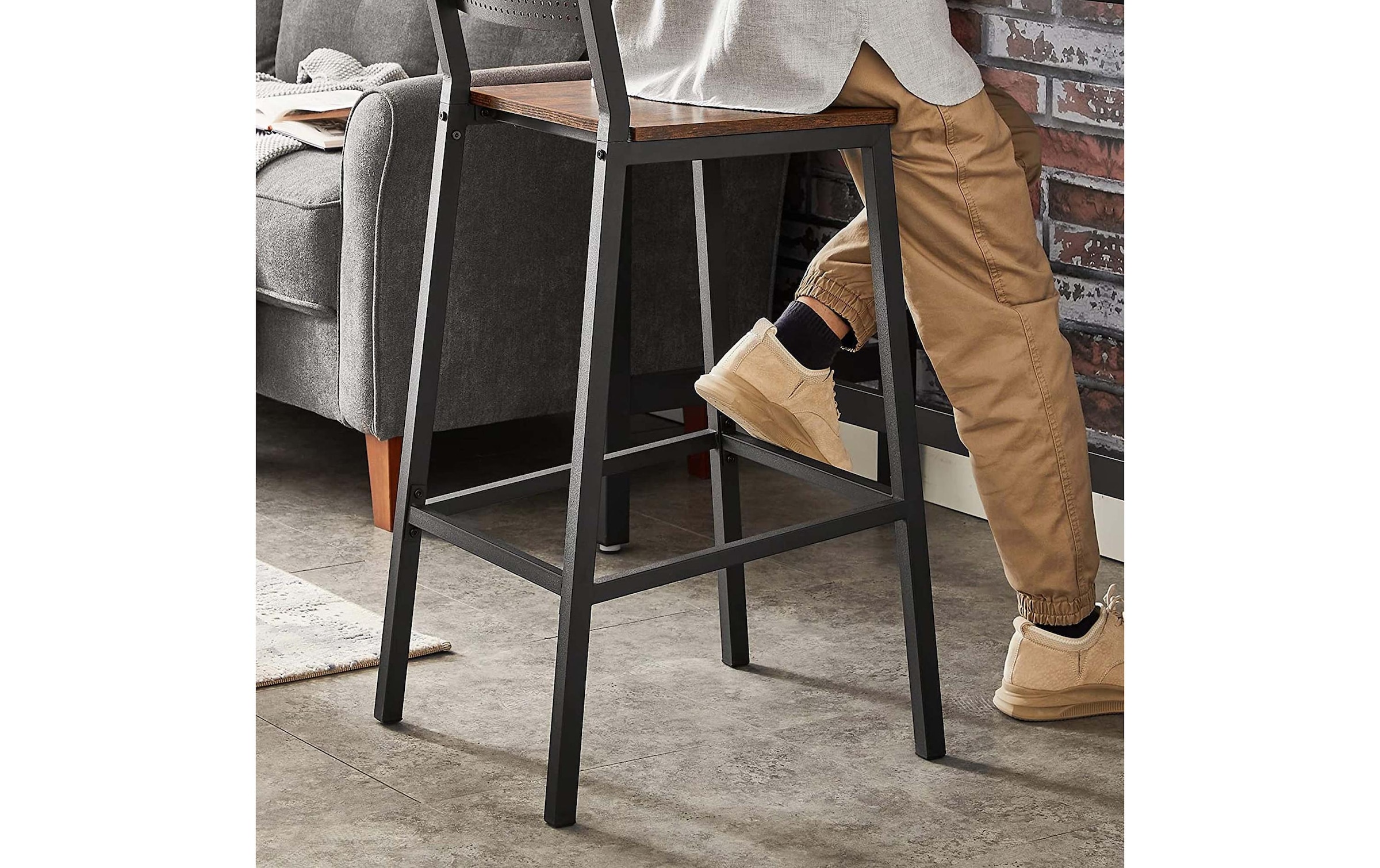 VASAGLE Tabouret de bar »2 Stück 43.1 x 97.2 cm« 2 cuis tlg.