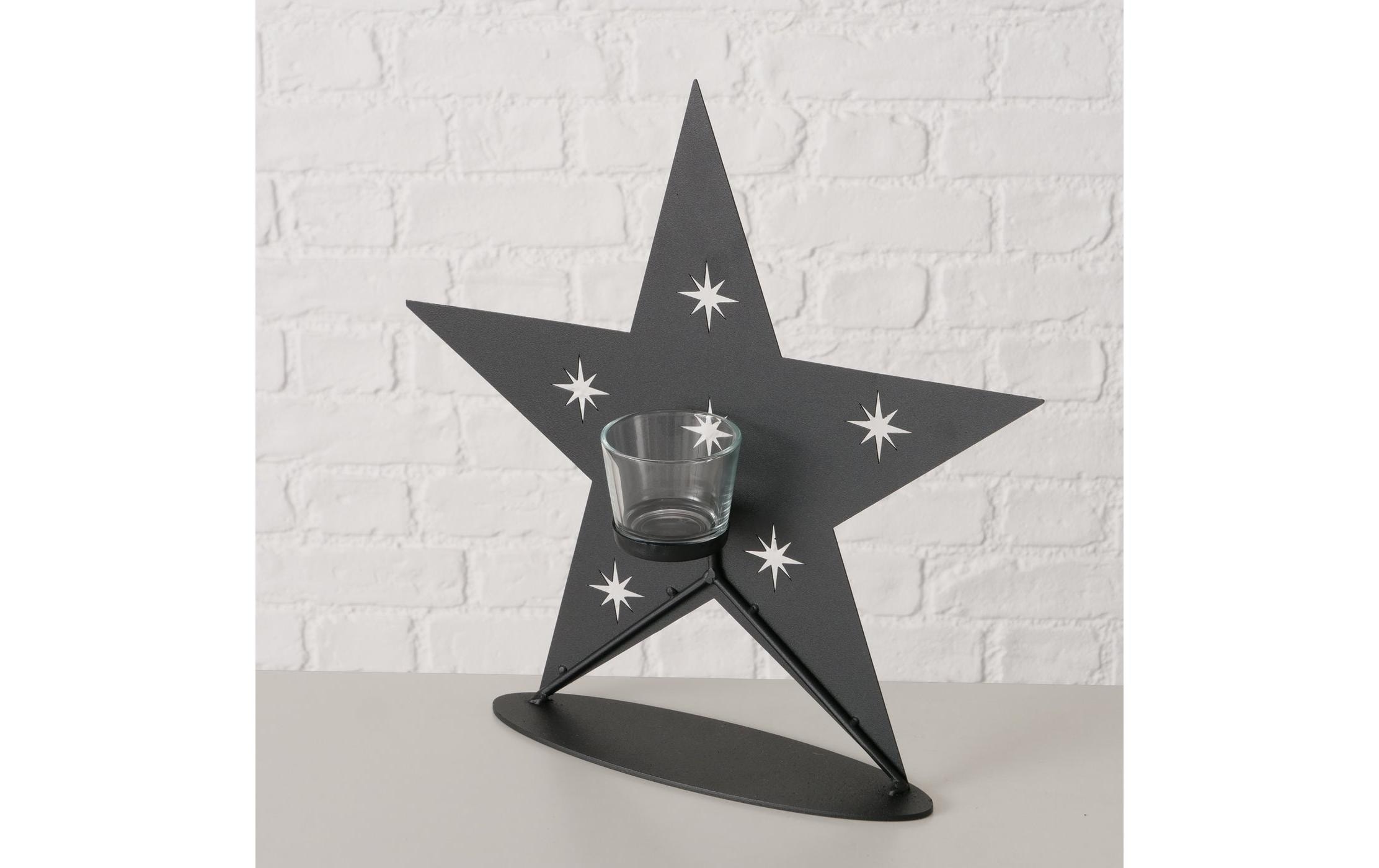 BOLTZE Figurine de Noël »Waldan Metall, 37 x 36 cm«