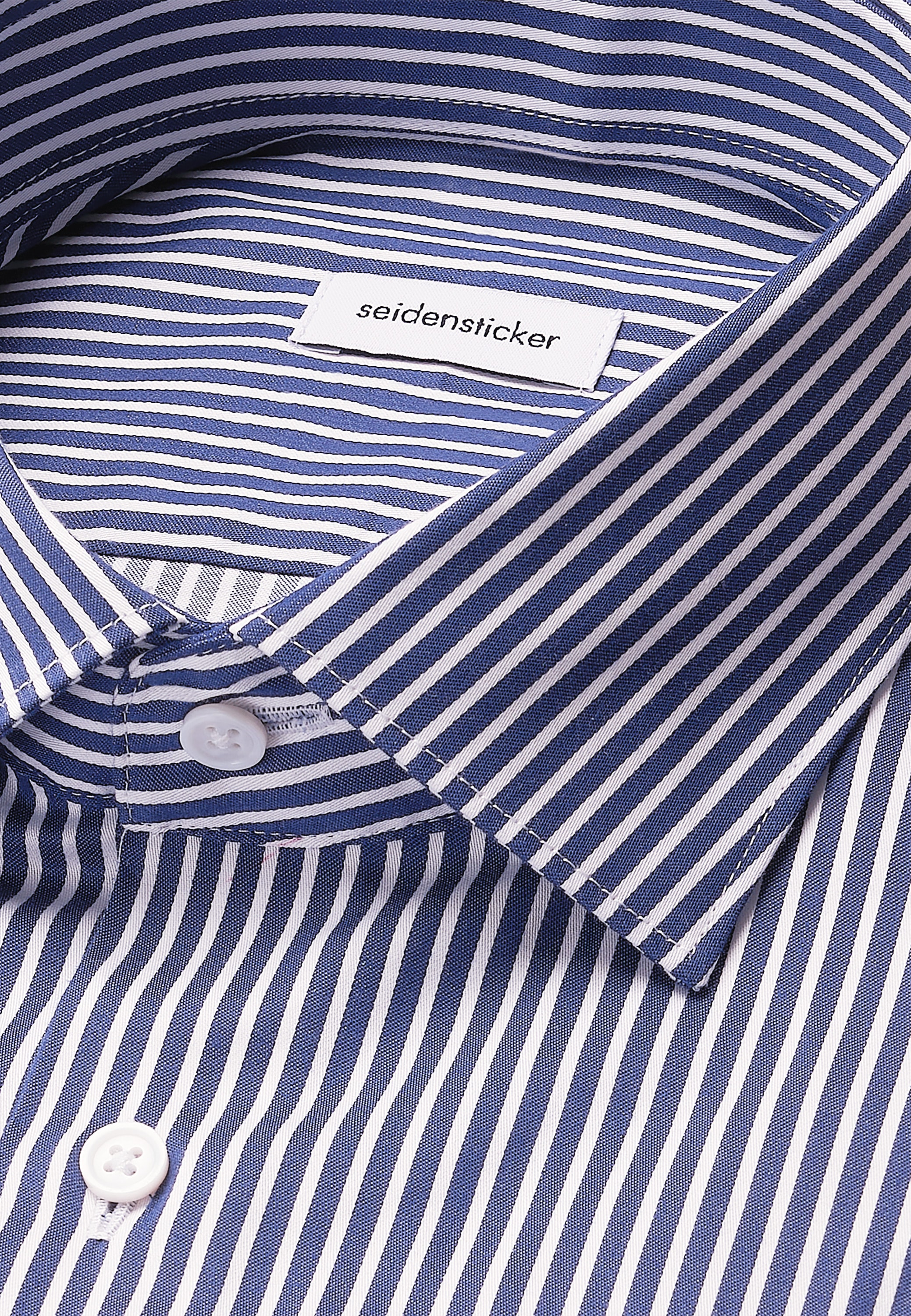 seidensticker Chemise d'affaires »Schwarze Rose« X-Slim 1/1 Kentkragen Gestreift
