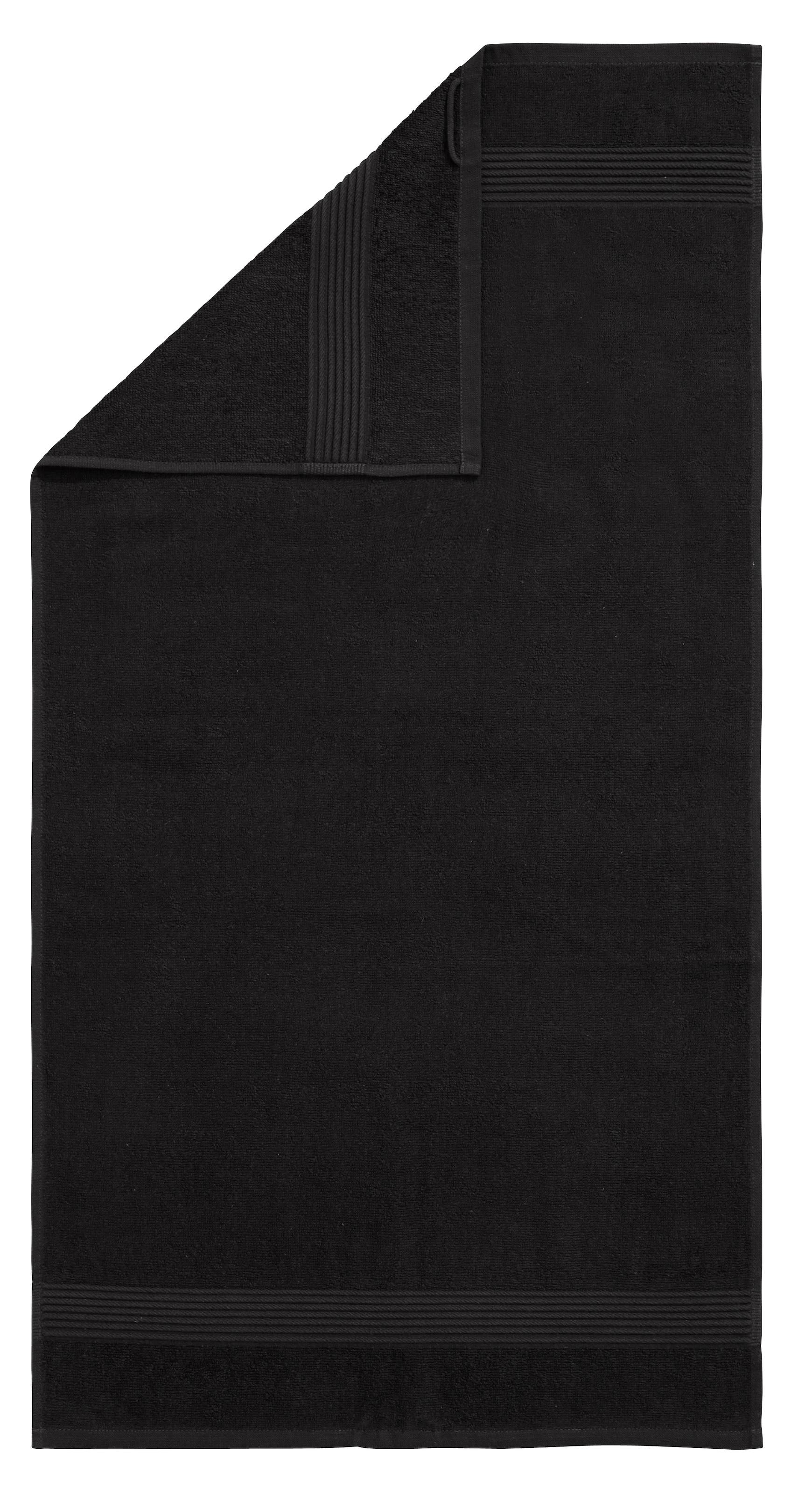 my home Handtuch Set »Anna, 2 Duschtücher 70x140, 4 Handtücher 50x100« Set 6 Stk. Walkfrottee Handtuch-Set, gestreifte Bordüre, 100% Baumwolle, zweifarbig