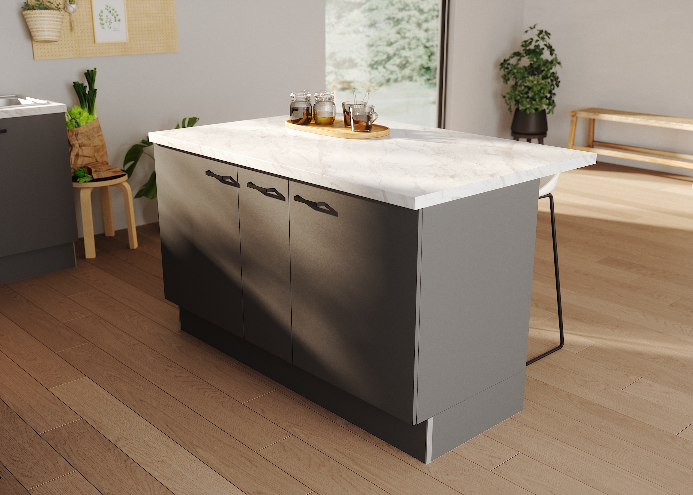 KOCHSTATION Ilot de cuisine »KS-Paula«
