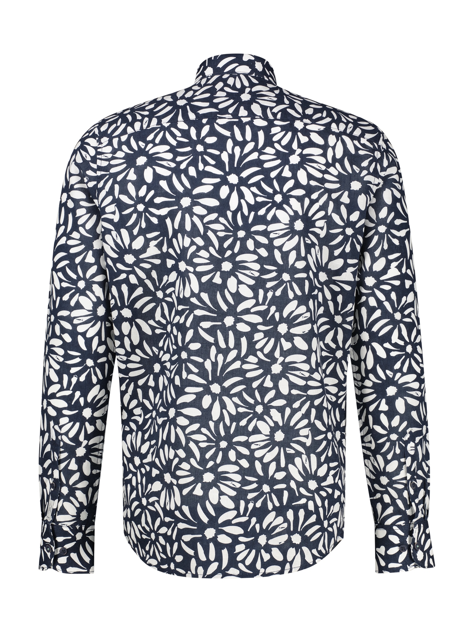 LERROS Langarmhemd mit All-Over Print